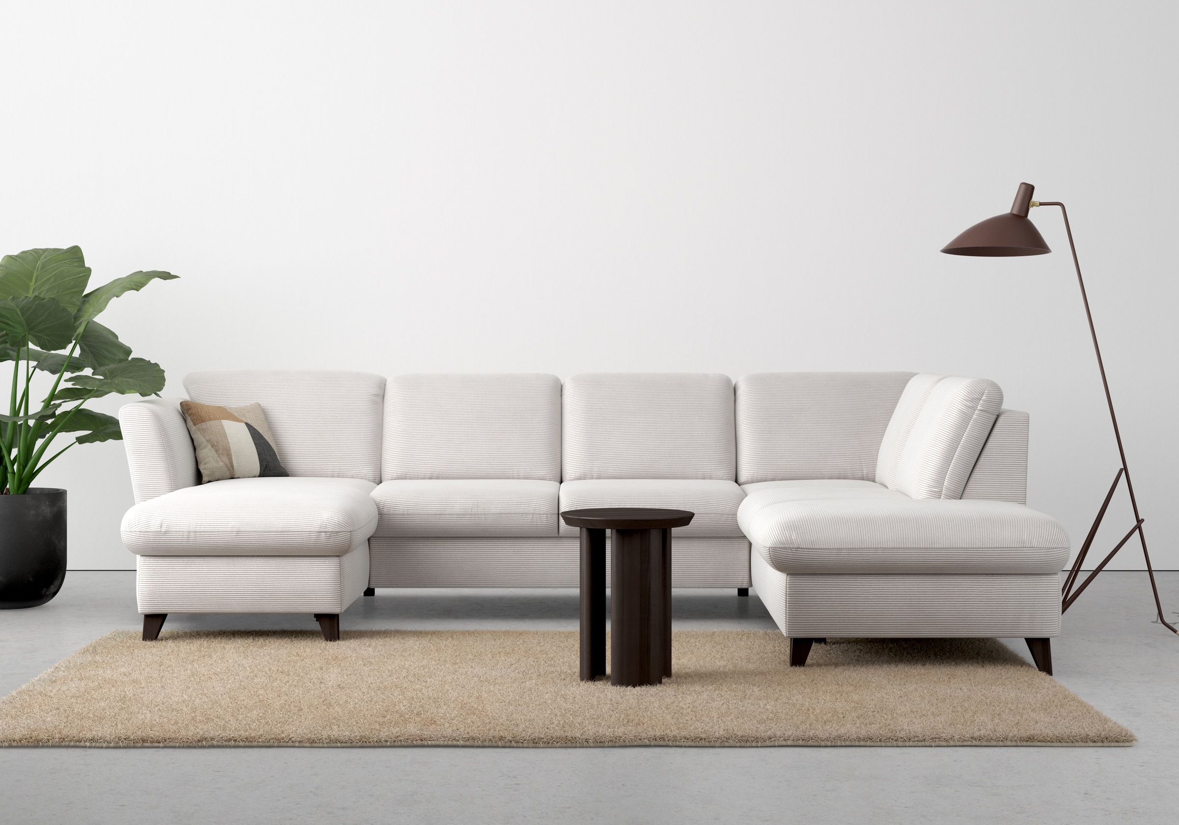 Home affaire Sofa »Trelleborg U-Form« patogi su mie...