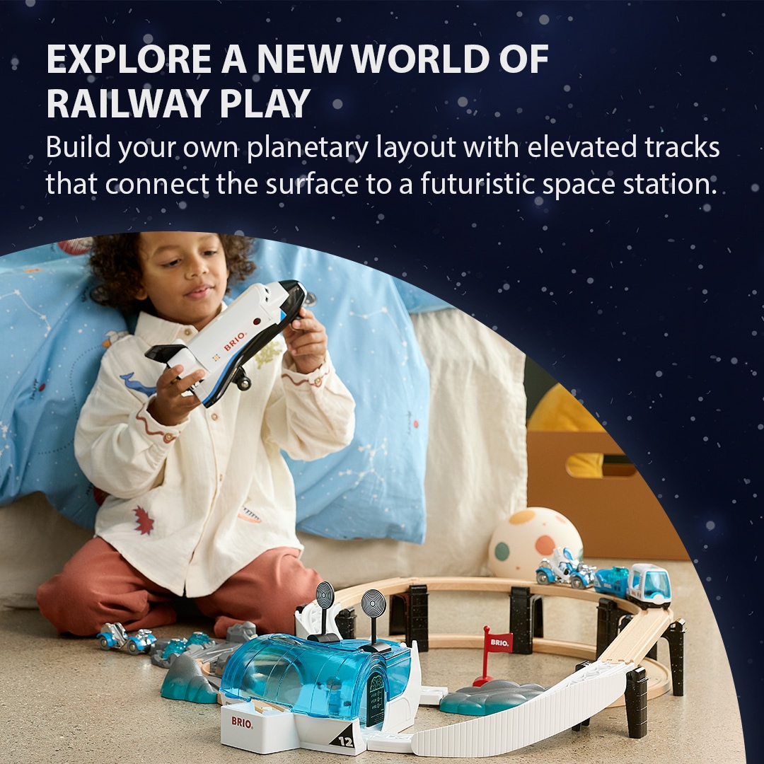 BRIO® Spielwelt »BRIO World - Großes Weltraumstations-Set (36155)«