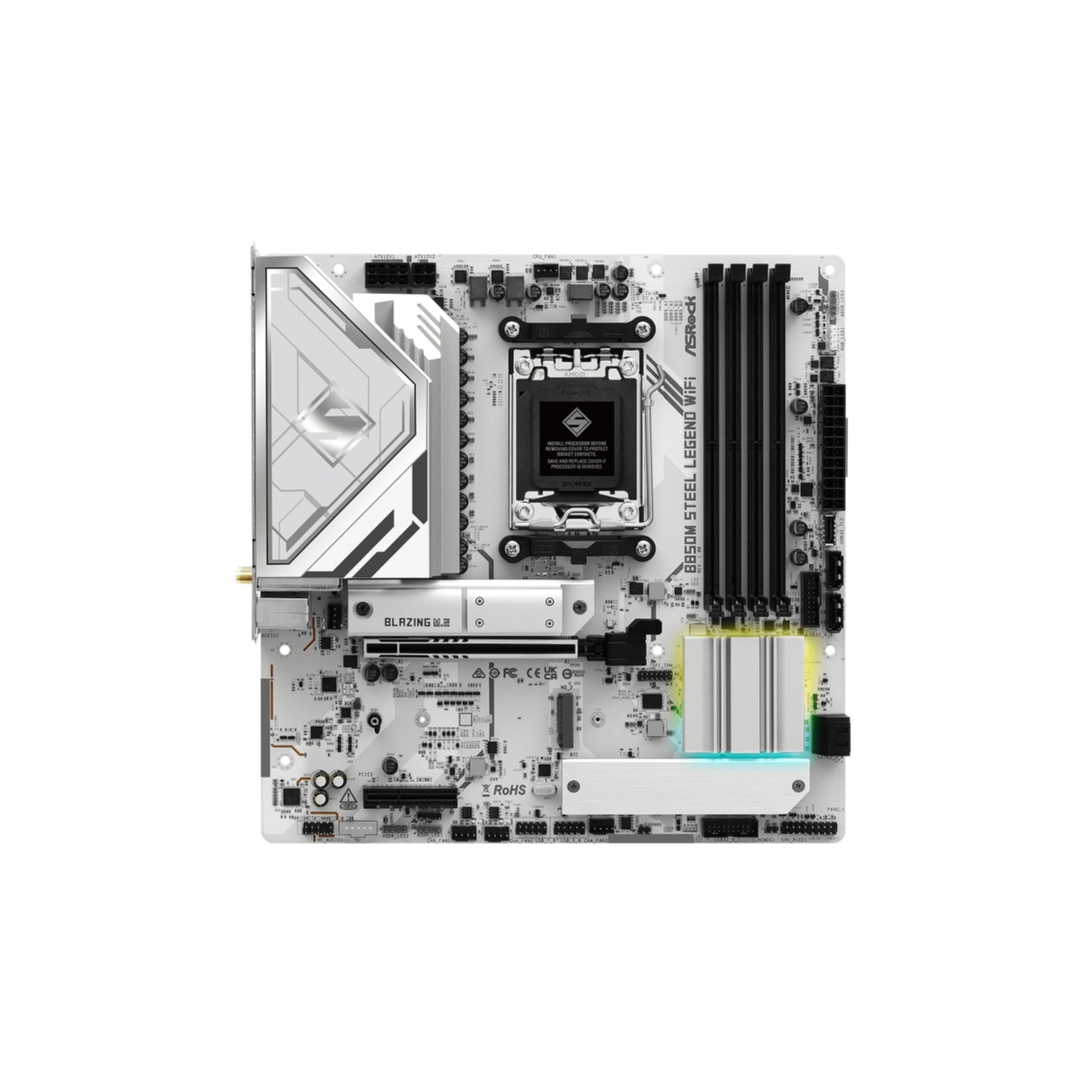 Asrock Mainboard »B850M Steel Legend WiFi«
