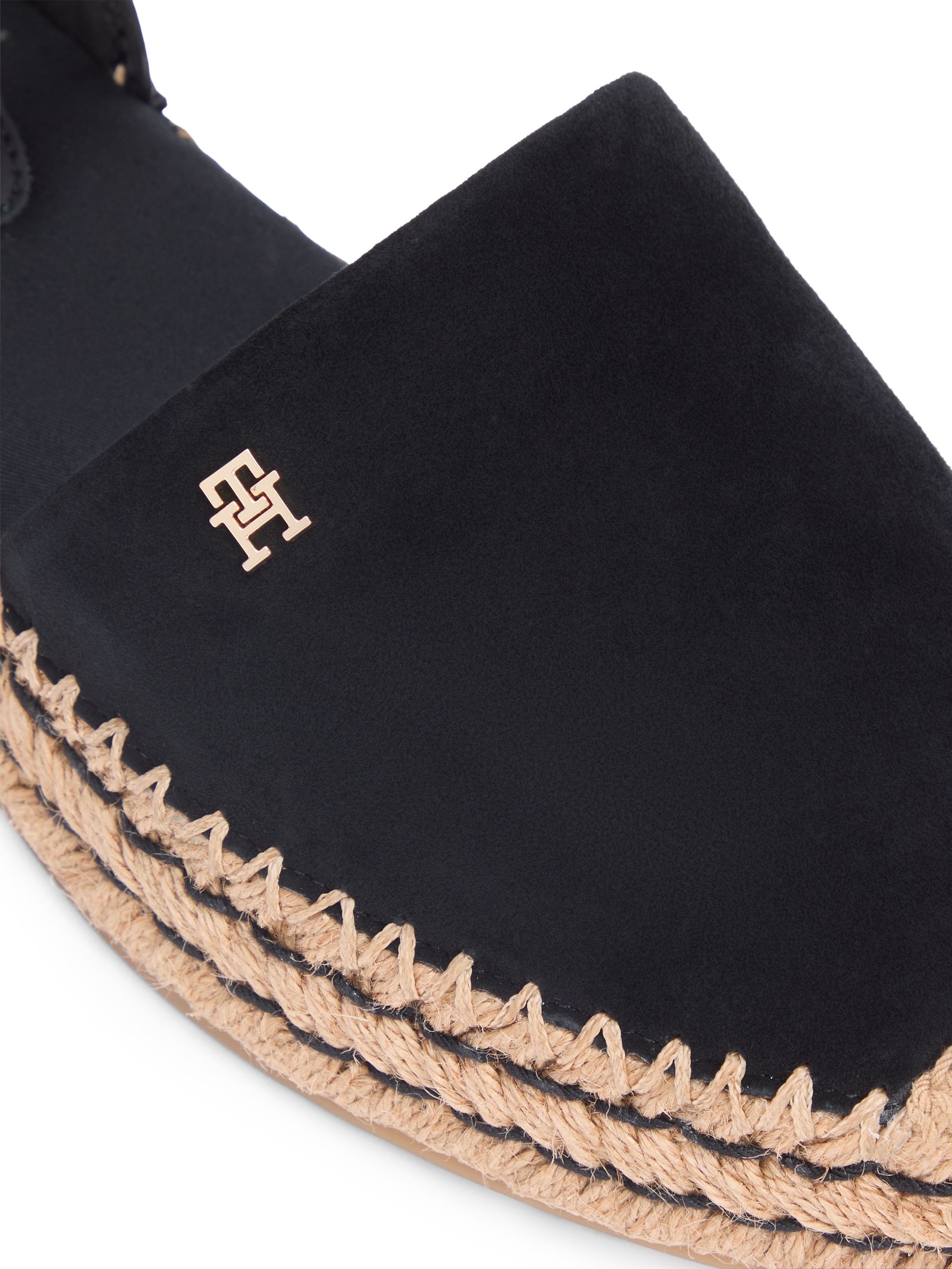 Tommy Hilfiger Riemchenballerina "TH PLATFORM ESPAD SUEDE STRAP" Sommerschu günstig online kaufen