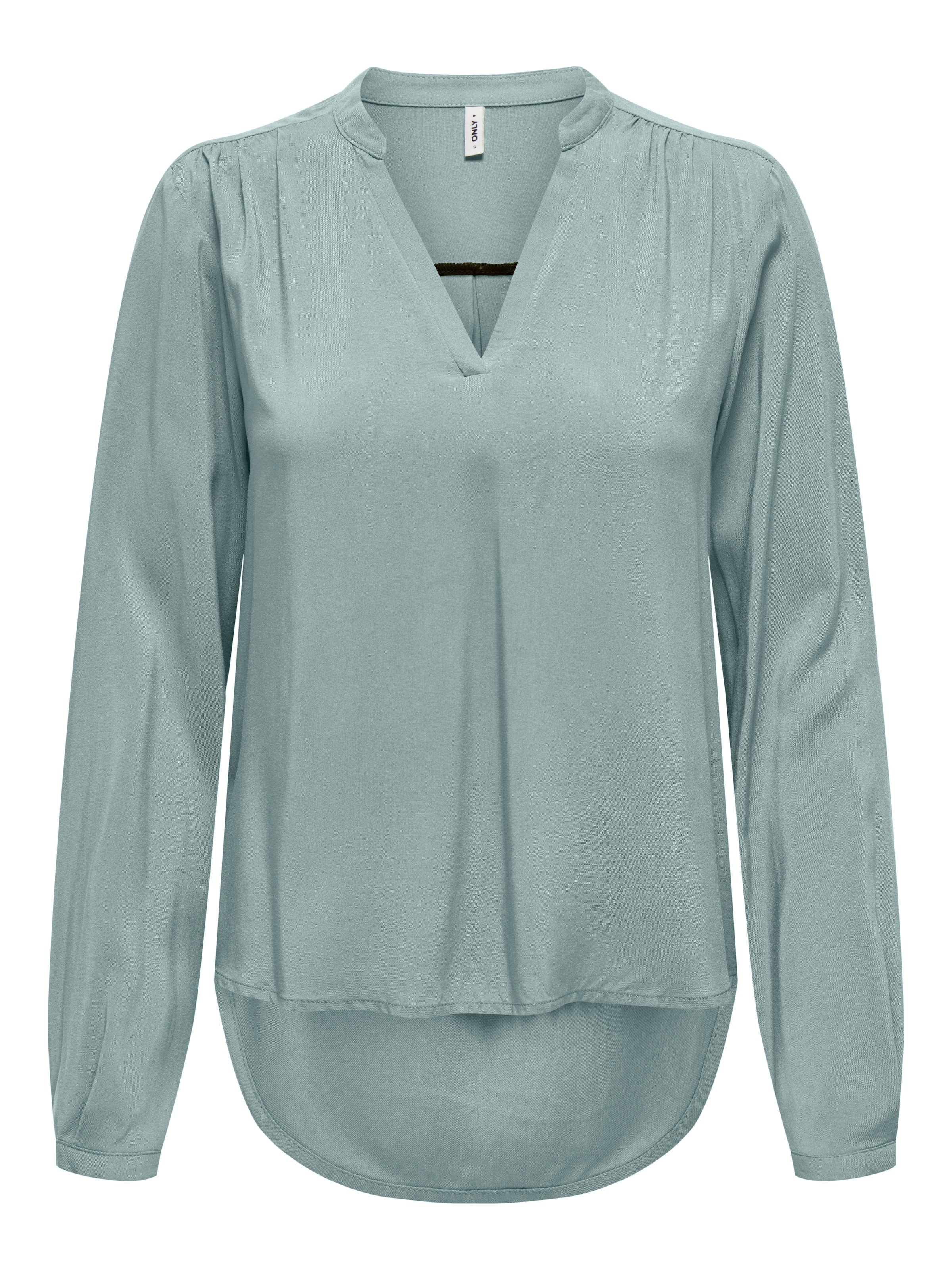 ONLY Blusenshirt "ONLNOVA LIFE VIS L/S JOSIE TOP SOLID" günstig online kaufen