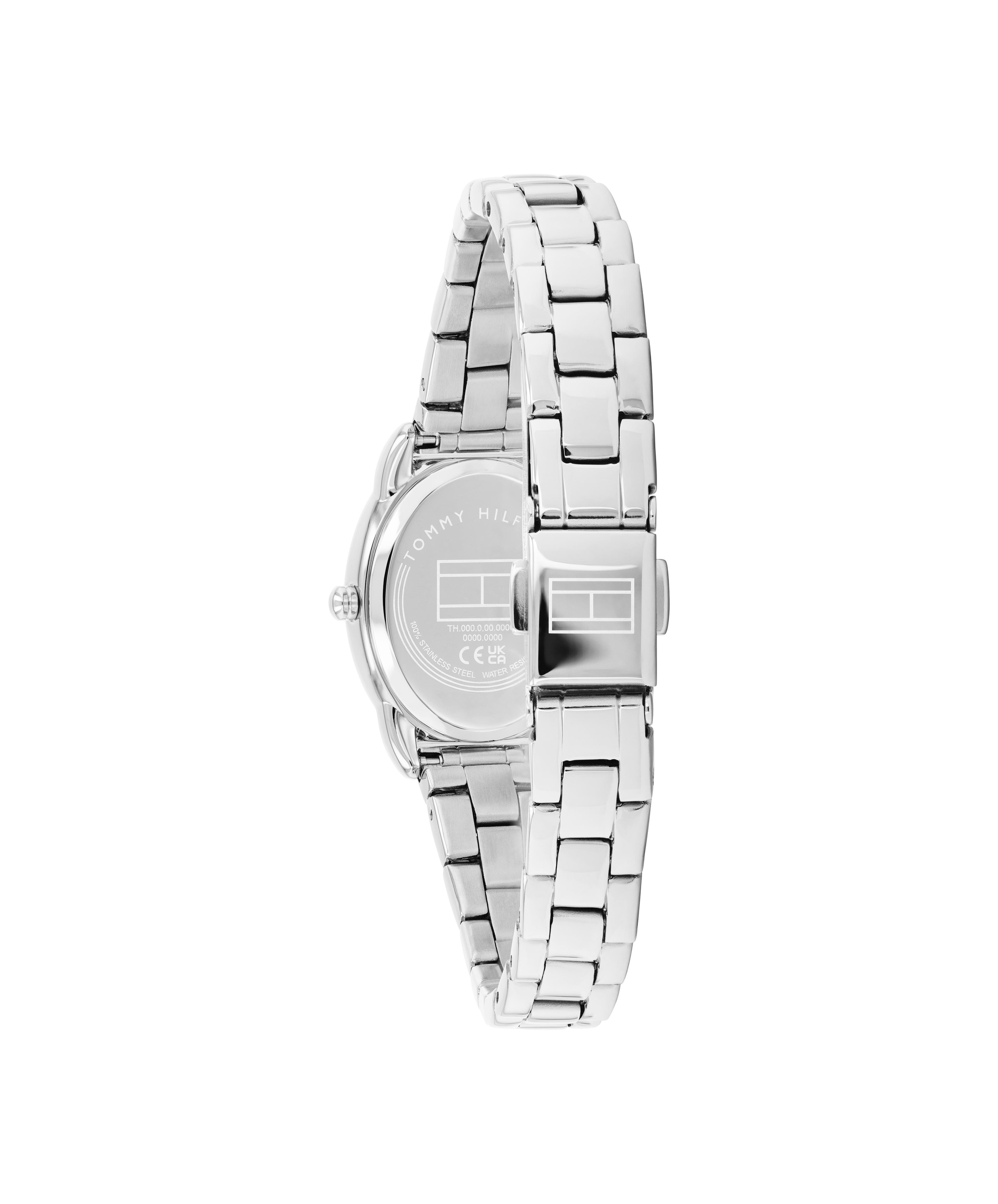 Tommy Hilfiger Quarzuhr »Demi Oval« Armbanduhr, Damenuhr, Edelstahlarmband, analog