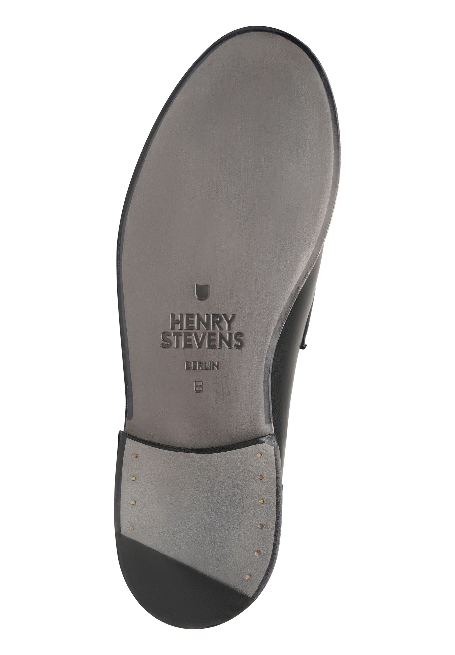 Henry Stevens Loafer »Haywood PL Businessschuh«, Herren Halbschuhe Leder handgefertigt, Anzugschuhe Slipper