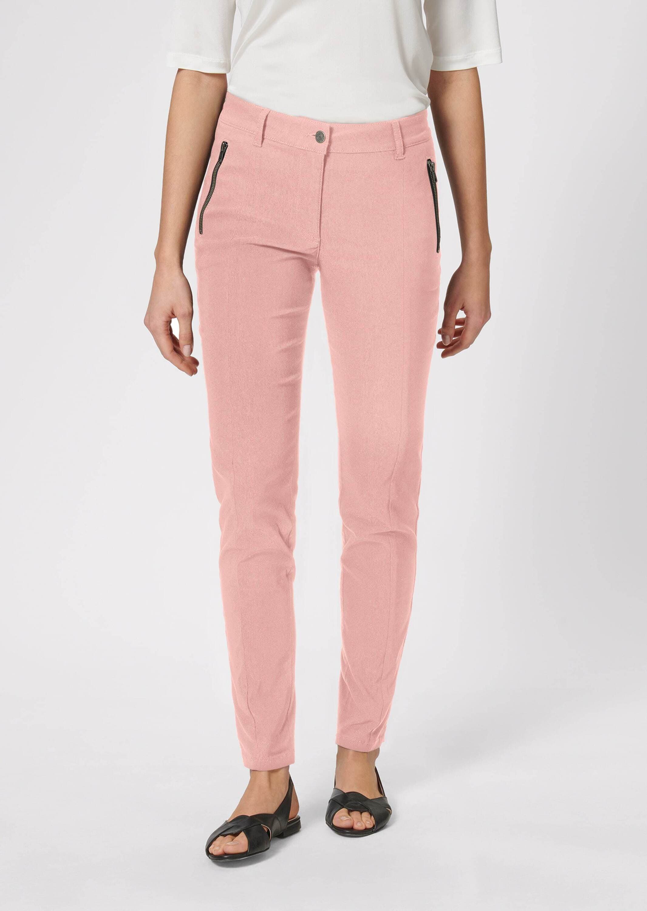 MADELEINE Stoffhose »Hose Enge Hose mit Reißverschlusstaschen«
