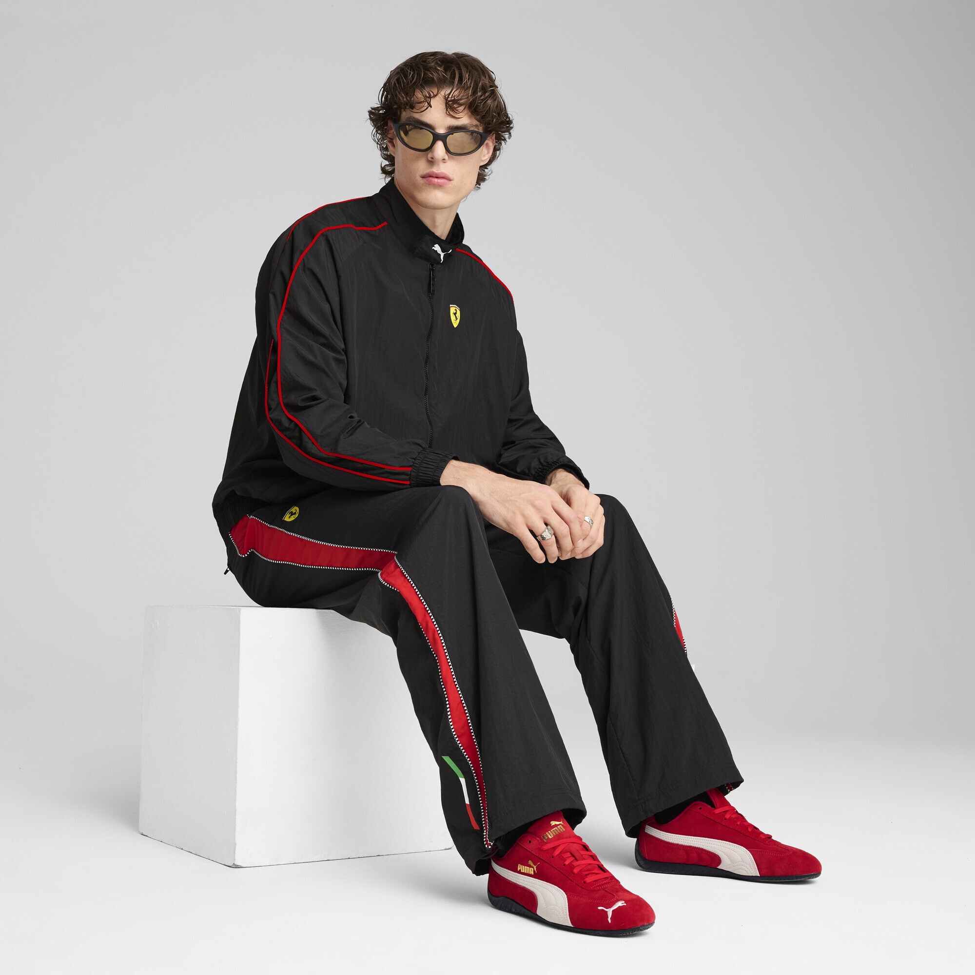 PUMA Sweatjacke »Scuderia Ferrari HP Race T7 Oversized Jacke Herren«