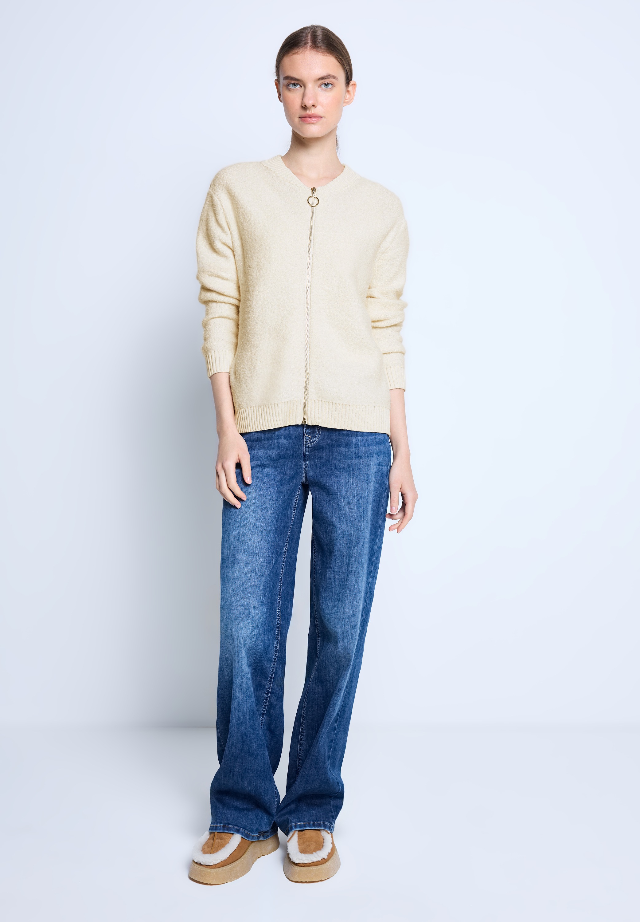 STREET ONE STUDIO Cardigan Rundhalsausschnitt