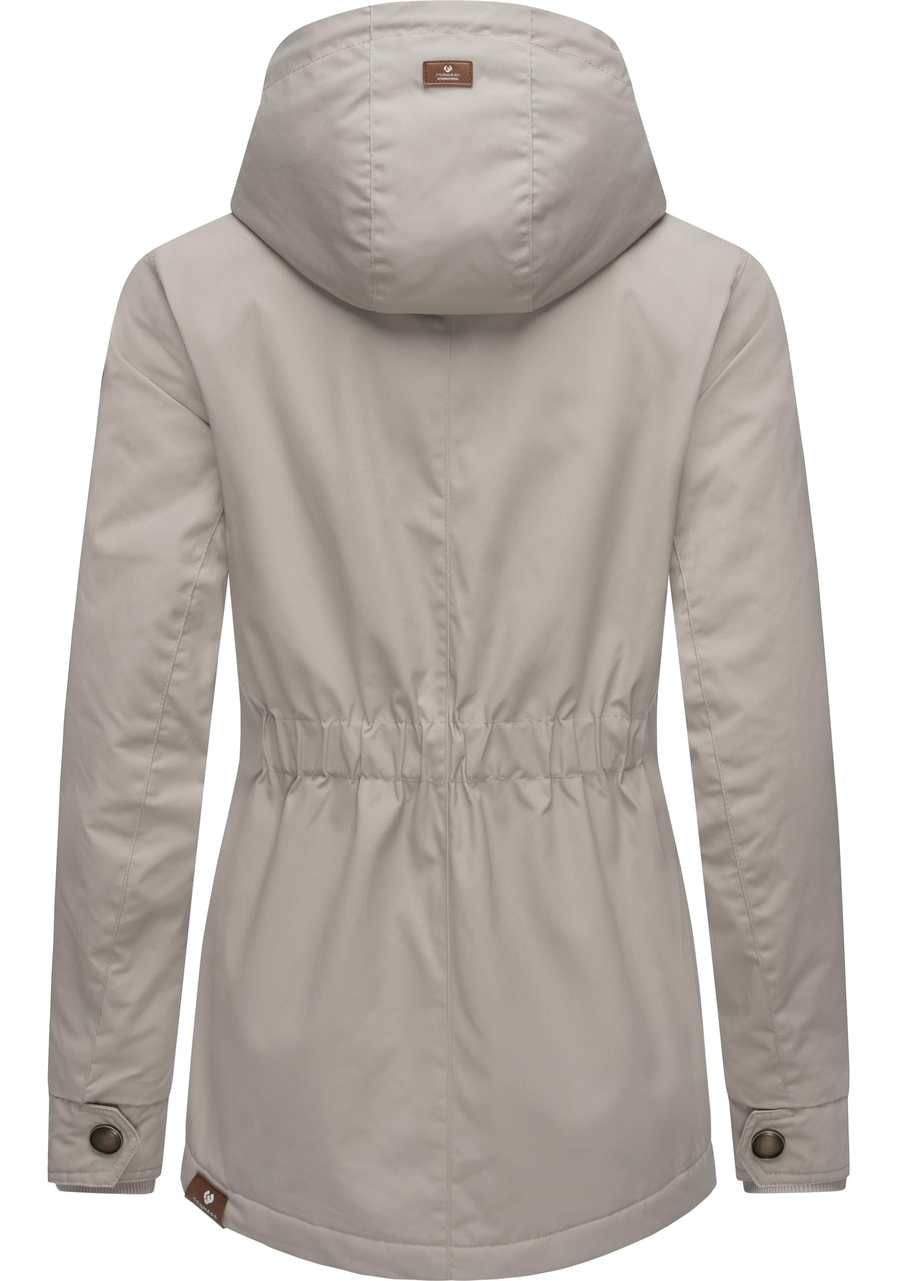 Ragwear Winterjacke »Monade«, mit Kapuze, Damen Winterparka mit Kapuze und m. Fleece gefüttert