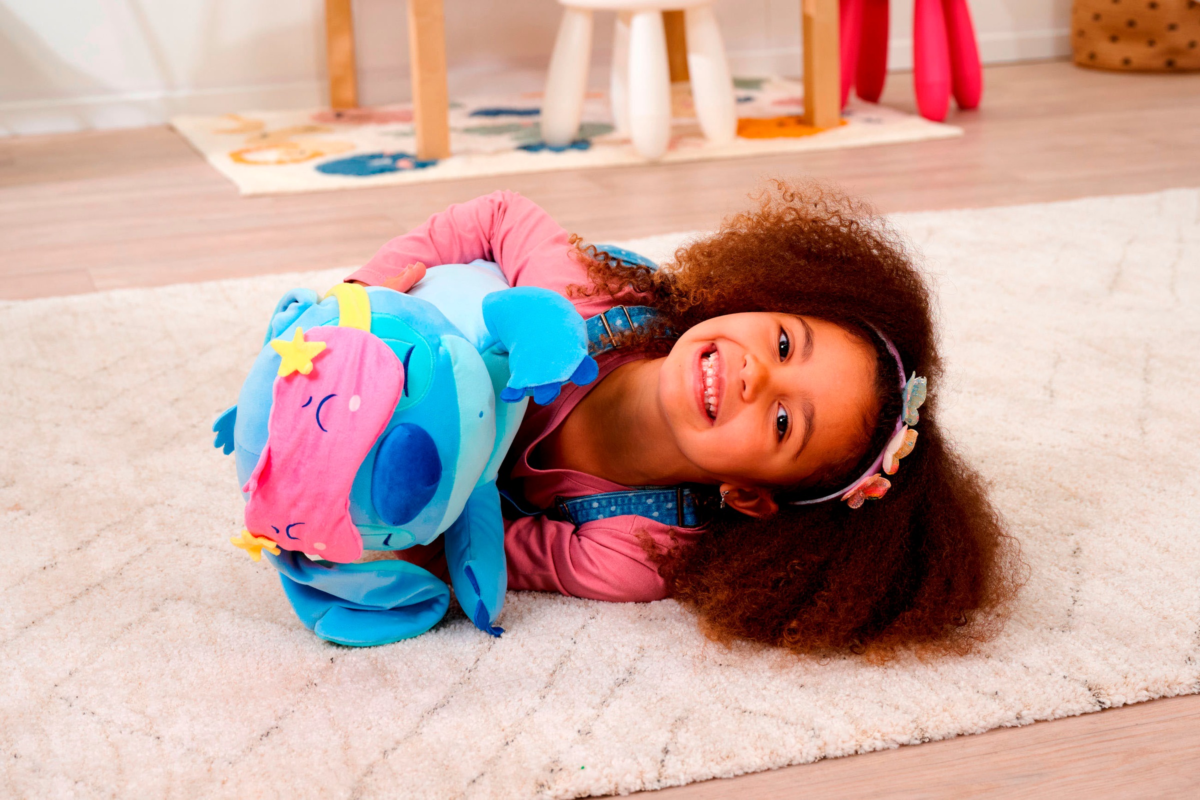 SIMBA Kuscheltier »Disney Snuglets, Wellbeing Stitch, 40 cm«