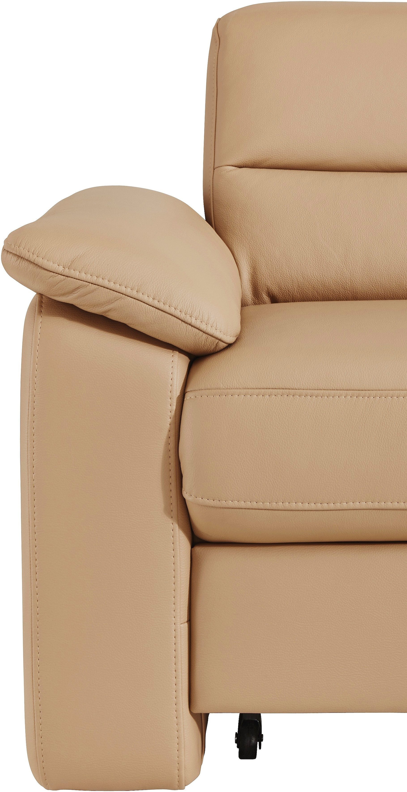 sit&more Ecksofa »Top Ascara L-Form«, inklusive Boxspring/Federkern-Polsterung, komfortablem Federkern