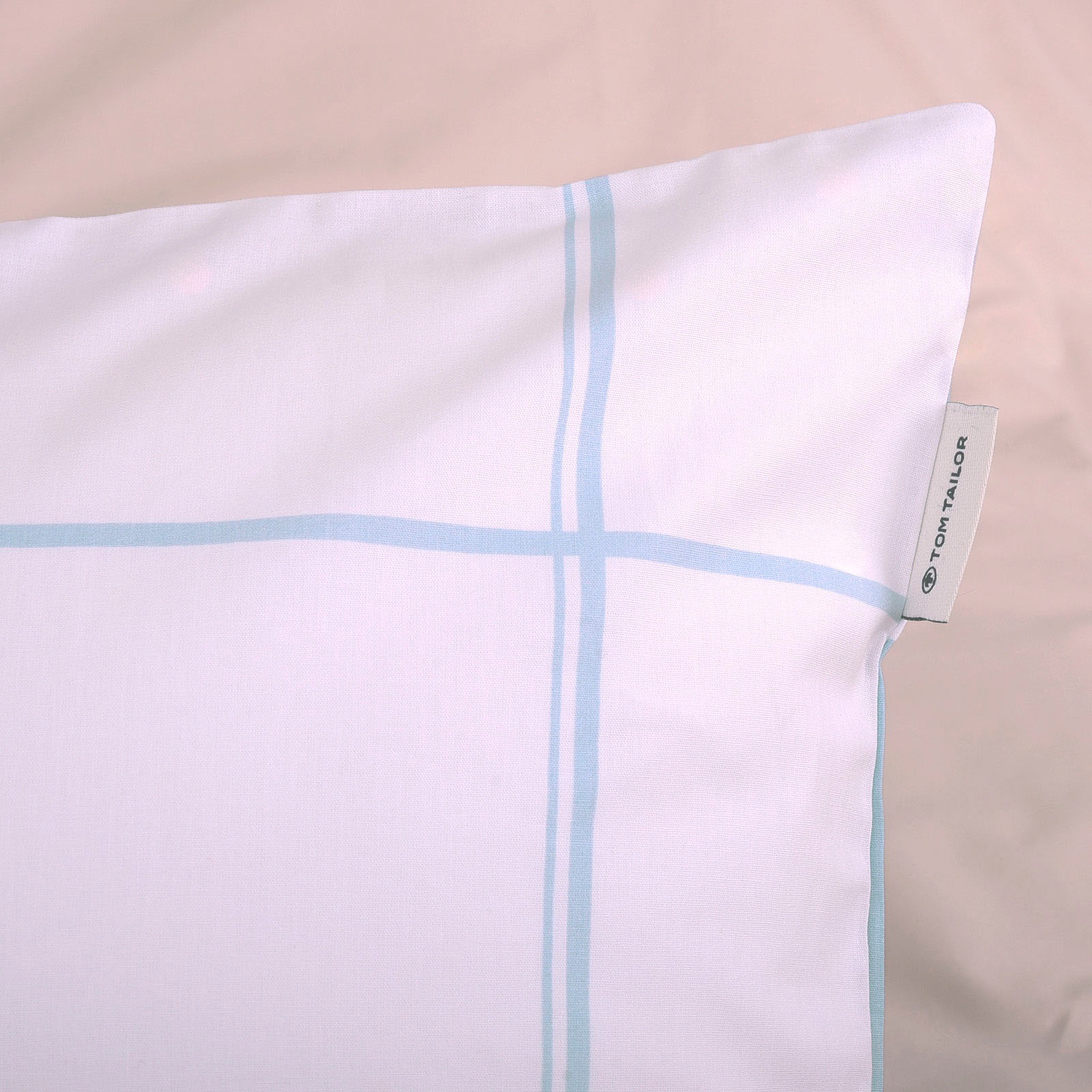 TOM TAILOR HOME Bettwäsche "LARGE CHECK in Gr. 135x200cm oder 155x220cm" 2 günstig online kaufen