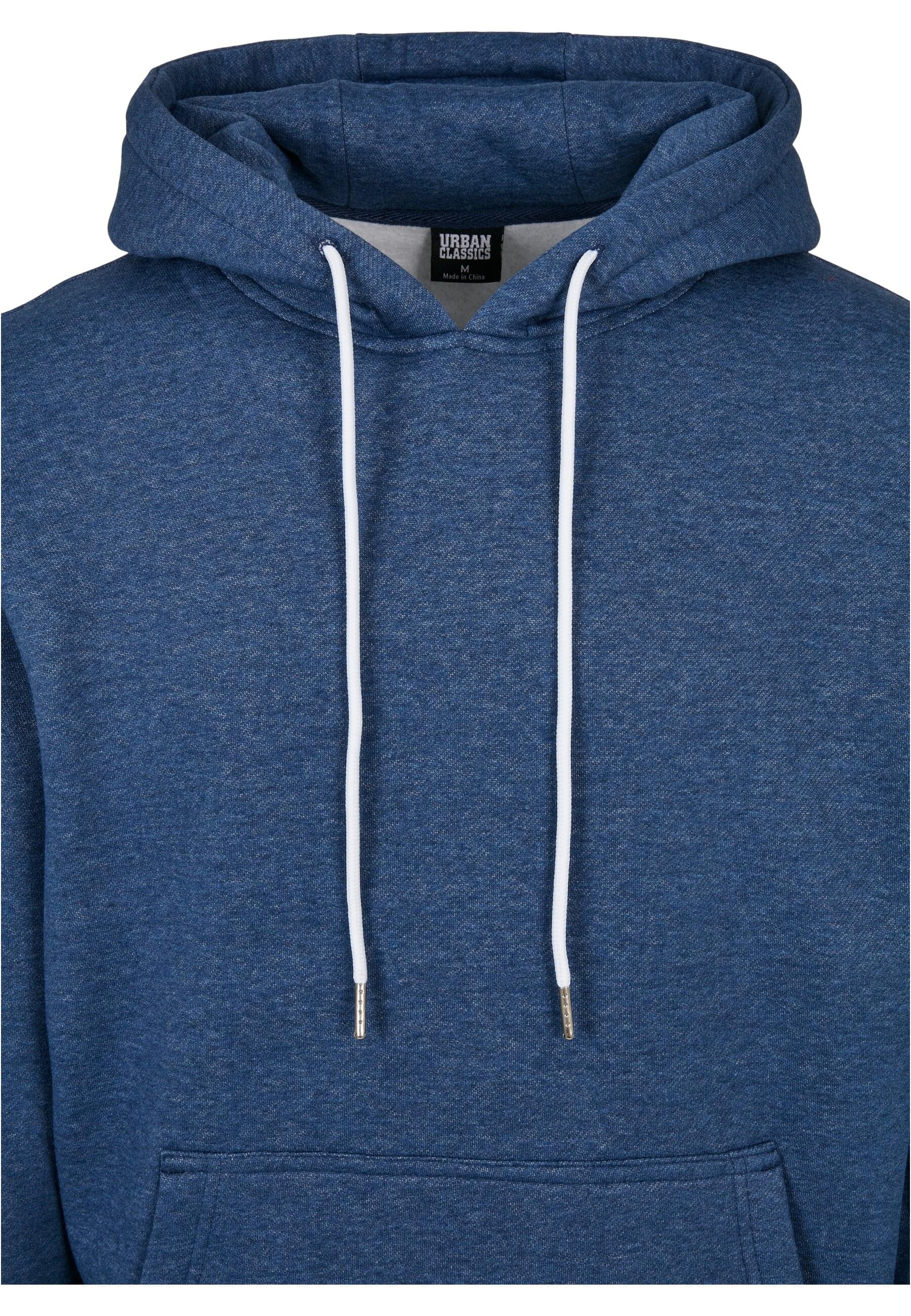 URBAN CLASSICS Sweatshirt »Urban Classics Herren Basic Melange Hoody«, (1 tlg.)