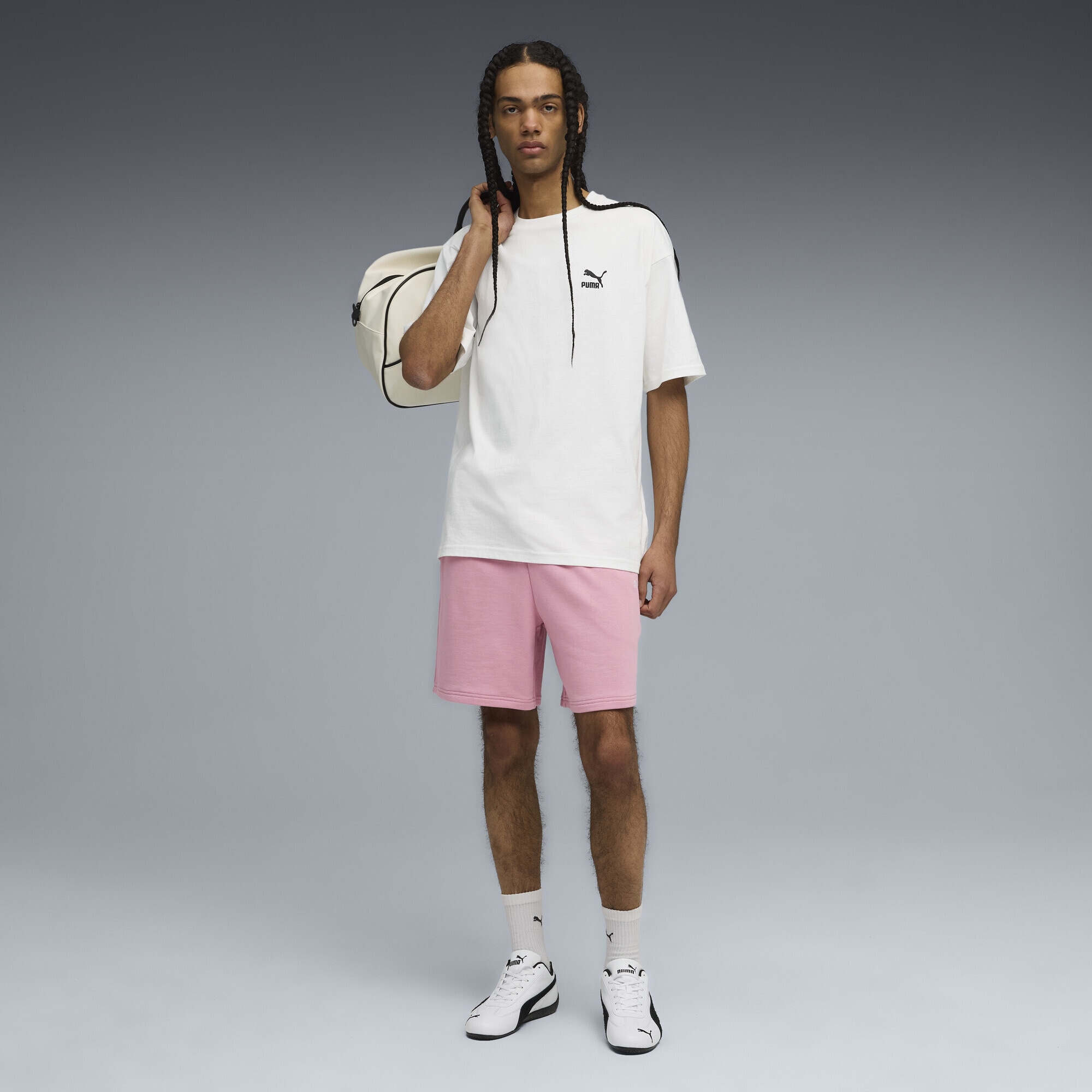 PUMA Sporthose »WARDROBE ESS Relaxed 7" Shorts Herren«