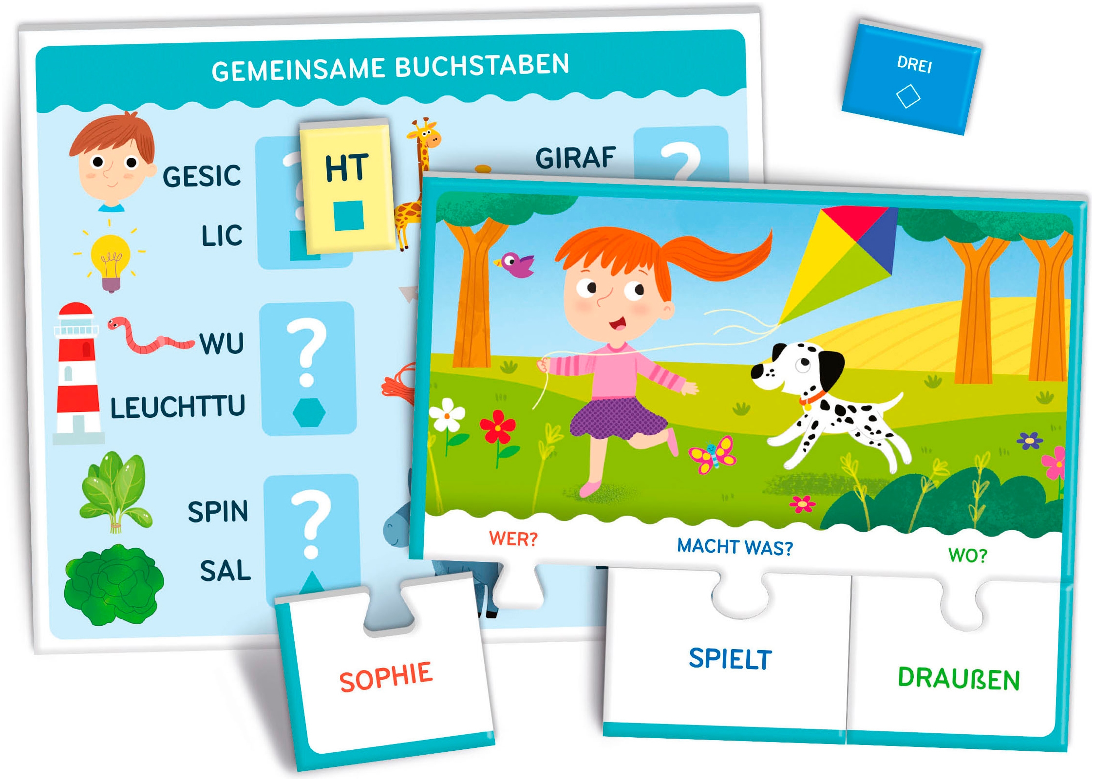 Clementoni® Spiel »Education, Lese-Spiel«, Made in Europe