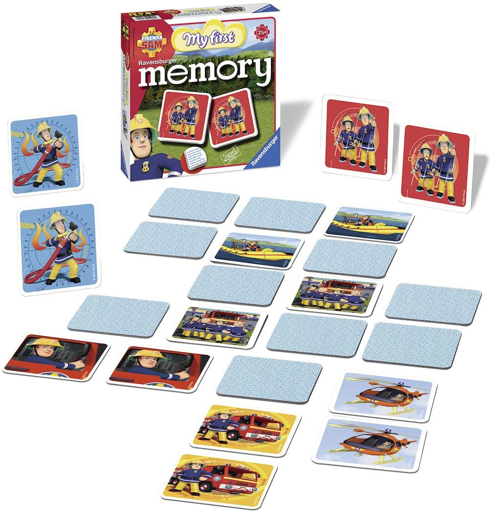 Ravensburger Spiel »Fireman Sam: My first memory®«, Made in Europe, FSC® - schützt Wald - weltweit