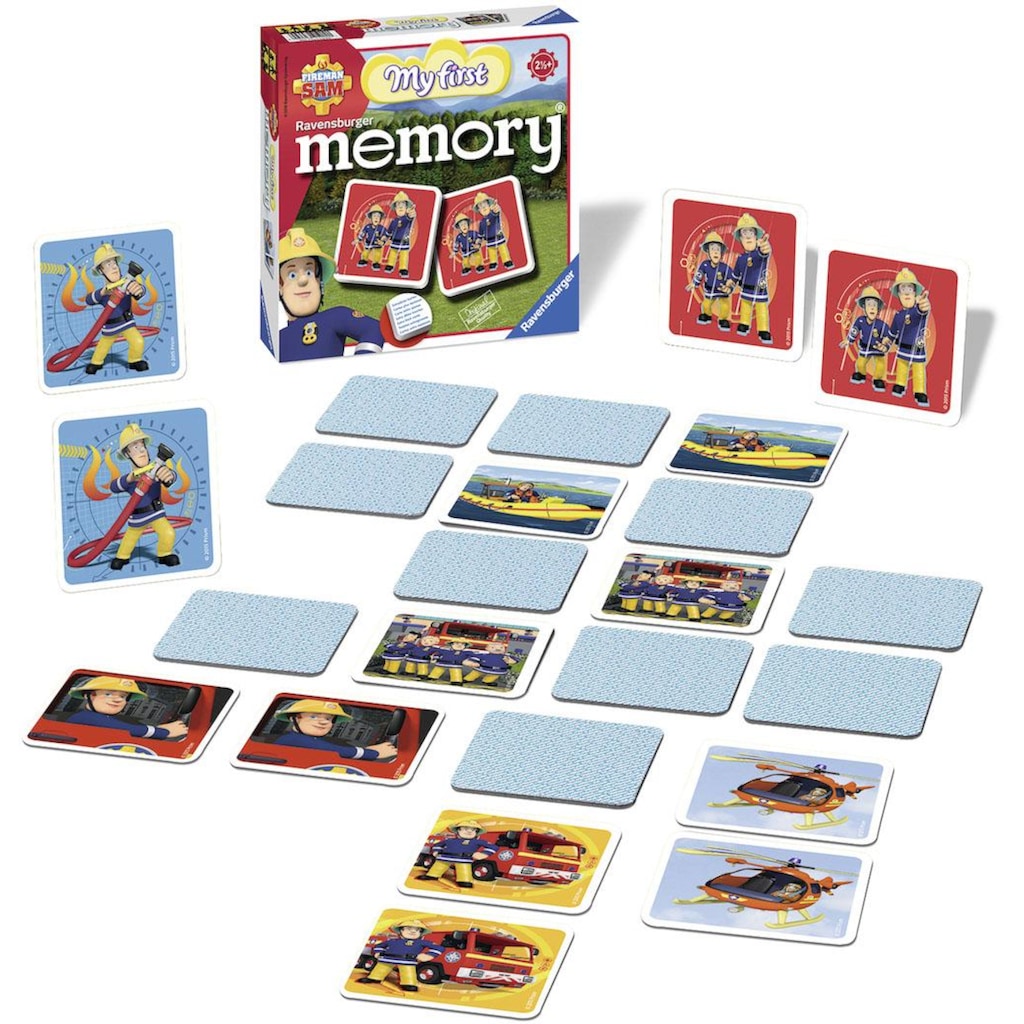 Ravensburger Spiel »Fireman Sam: My first memory®«, Made in Europe, FSC® - schützt Wald - weltweit