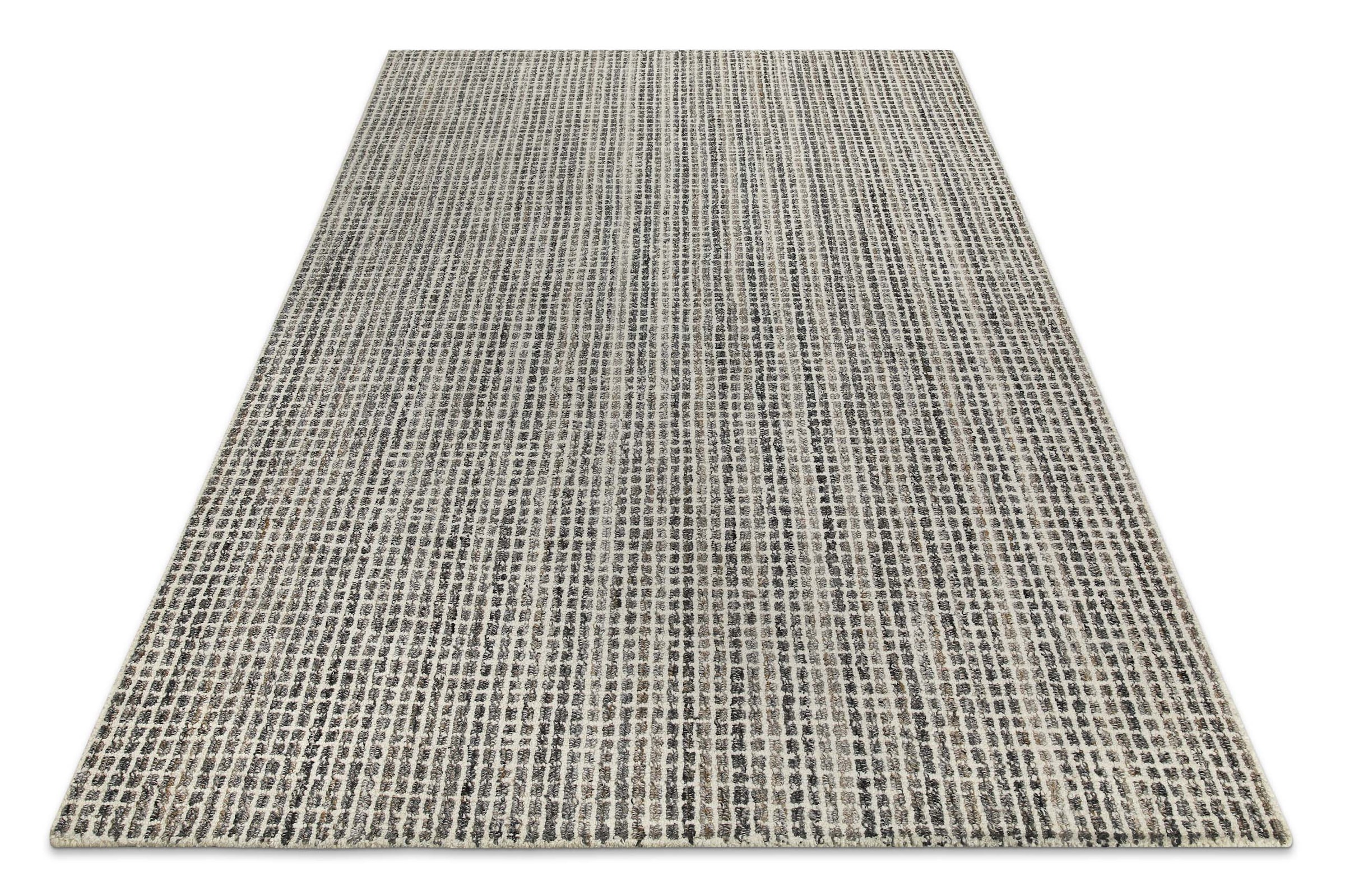 Wecon home Teppich »Hamptons FOURTEEN«, rechteckig, 10 mm Höhe, Läufer, Fasermix, Kurzflor, Wohnzimmer, Schlafzimmer, elegant, Karo