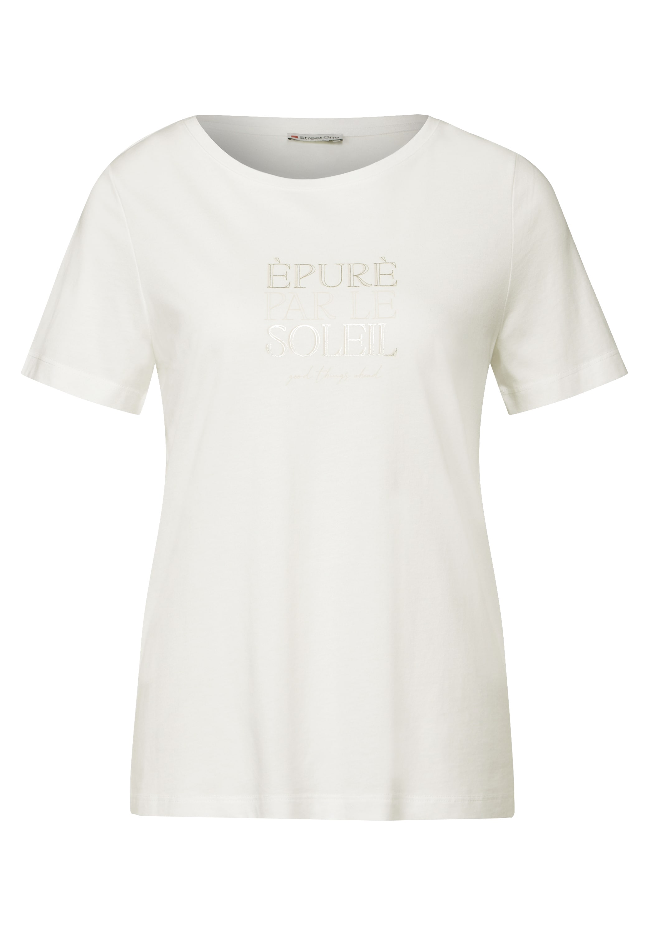 STREET ONE T-Shirt, im soften Baumwoll-Mix