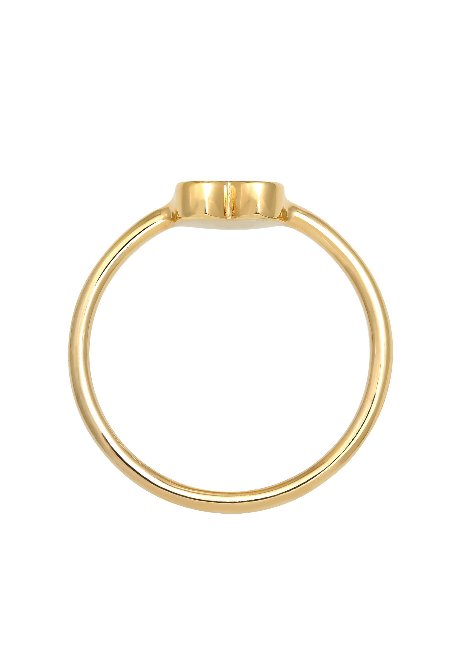 ELLI Herz Ring Gold Größe 54 2