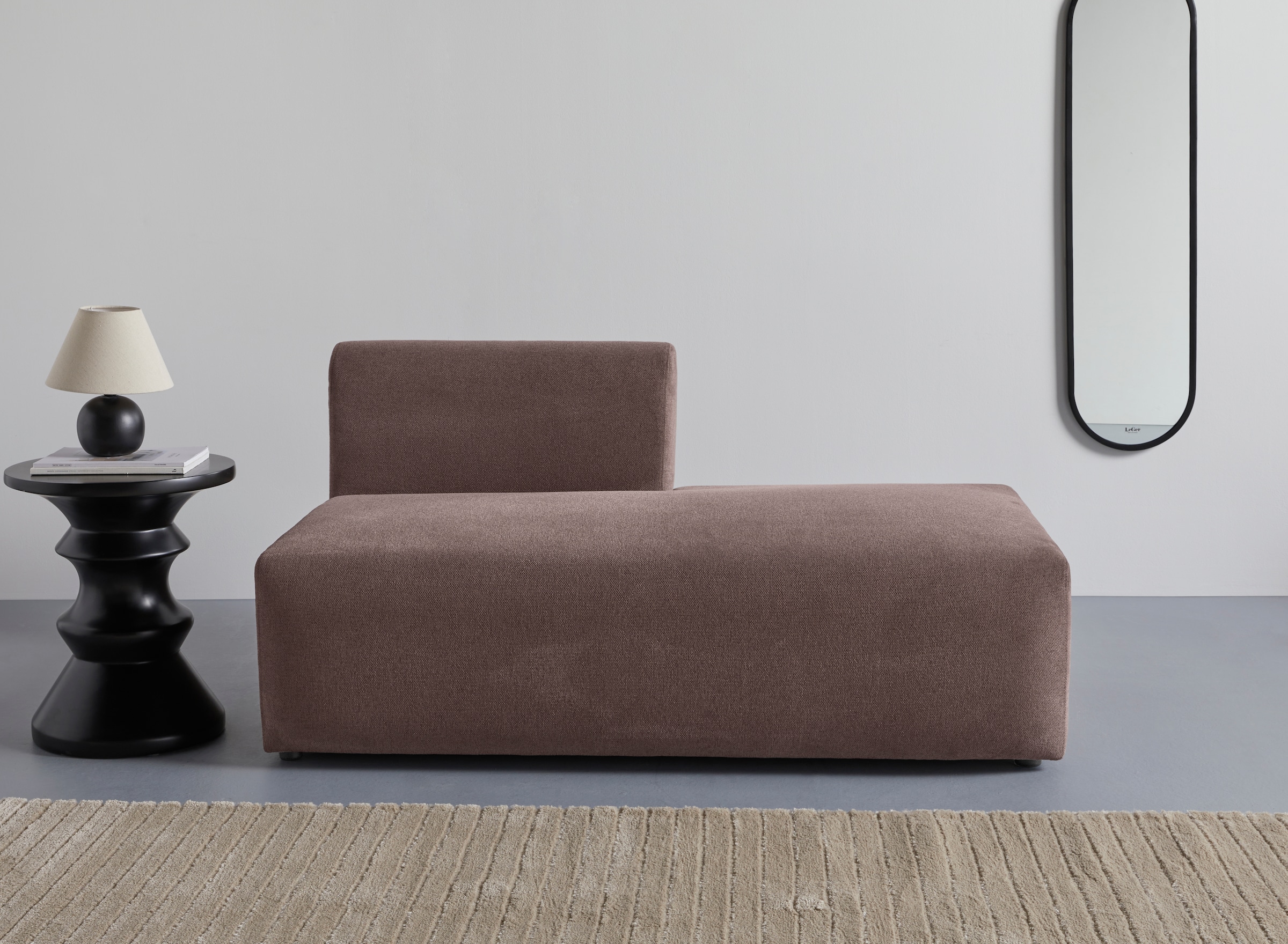 LeGer Home by Lena Gercke Chaiselongue "LYZA Open end, Loungemöbel zum Rela günstig online kaufen
