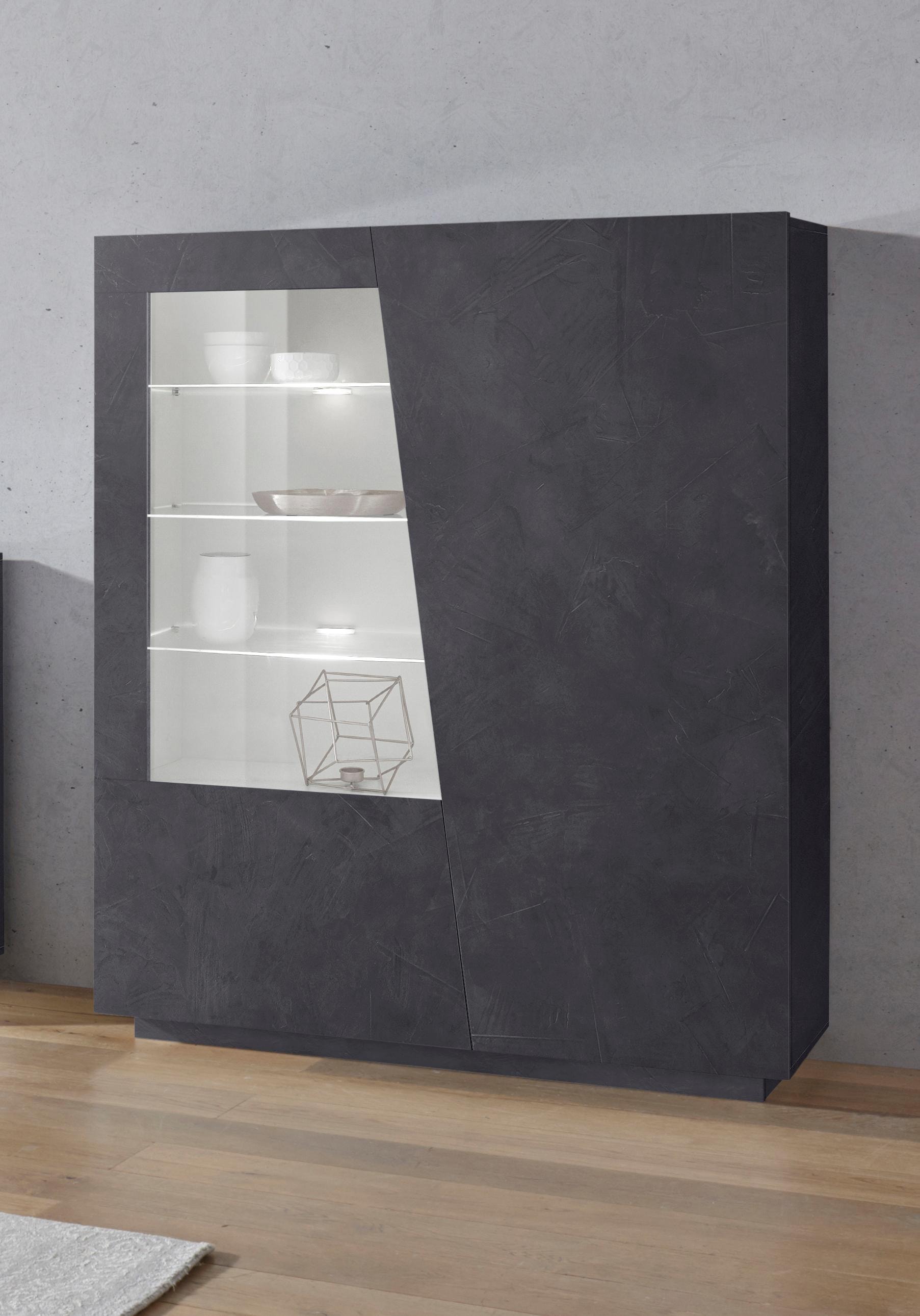 INOSIGN Highboard "Vega, Hochschrank, Hochkommode, Schrank", mit 2 Türen mi günstig online kaufen