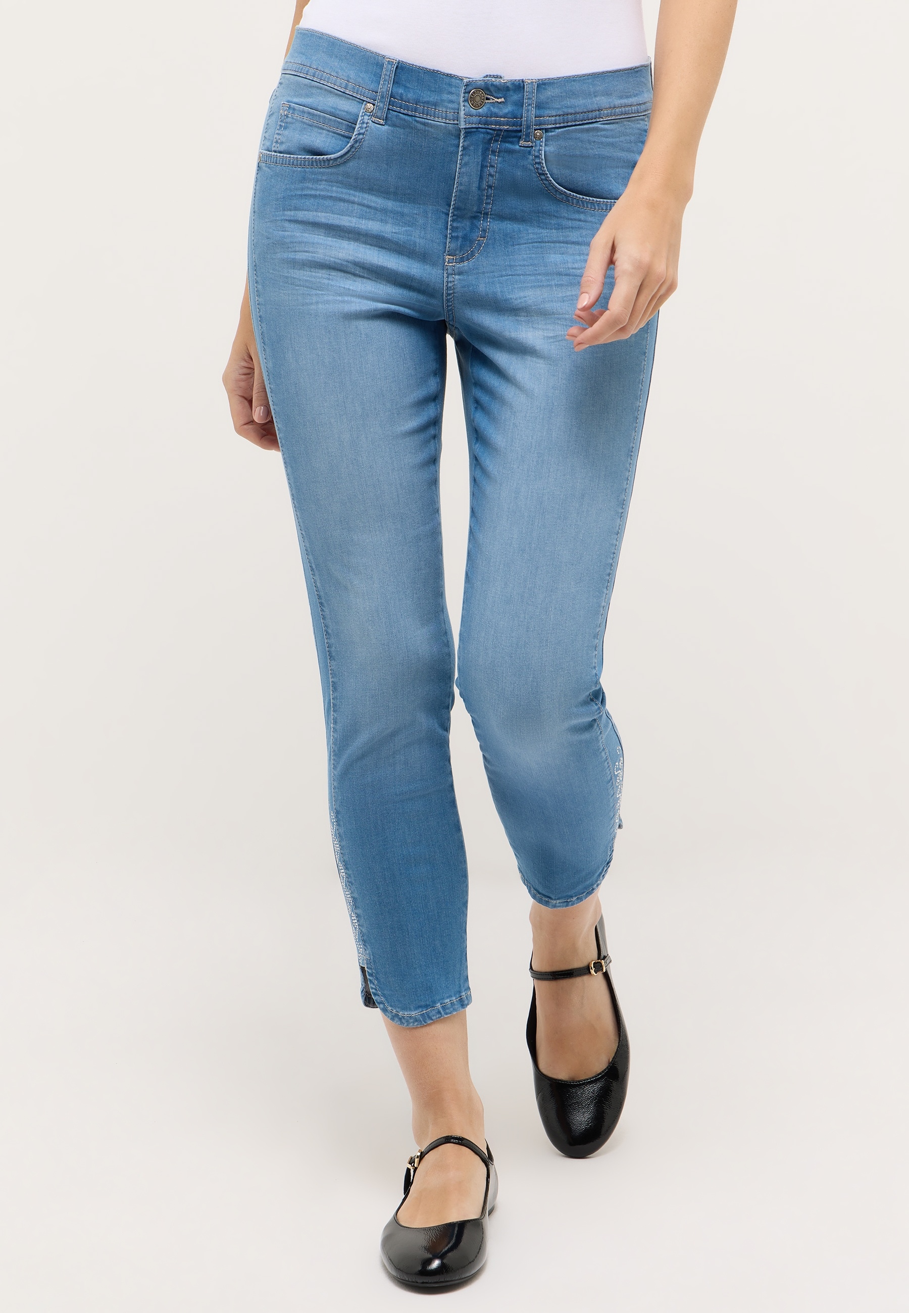 ANGELS Slim-fit-Jeans "Ornella Sparkle" mit Stretch günstig online kaufen