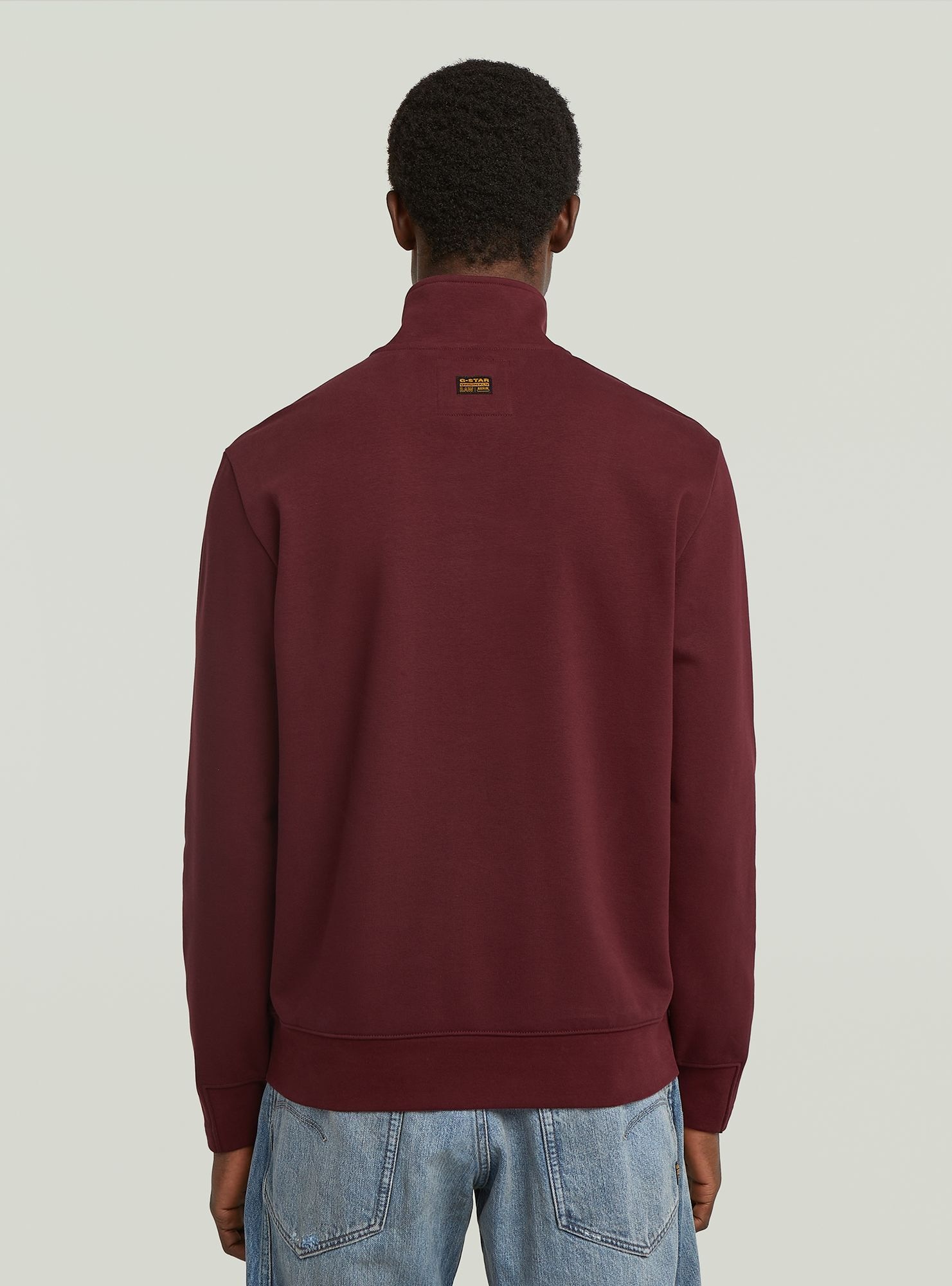 G-STAR Longpullover "Nifous Half Zip Sweater" günstig online kaufen