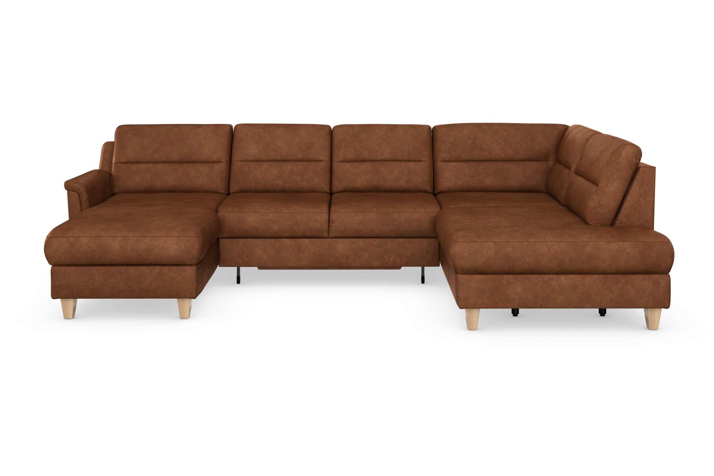 sit&more Wohnlandschaft "Farö U-Form", inklusive Federkern, wahlweise mit B günstig online kaufen