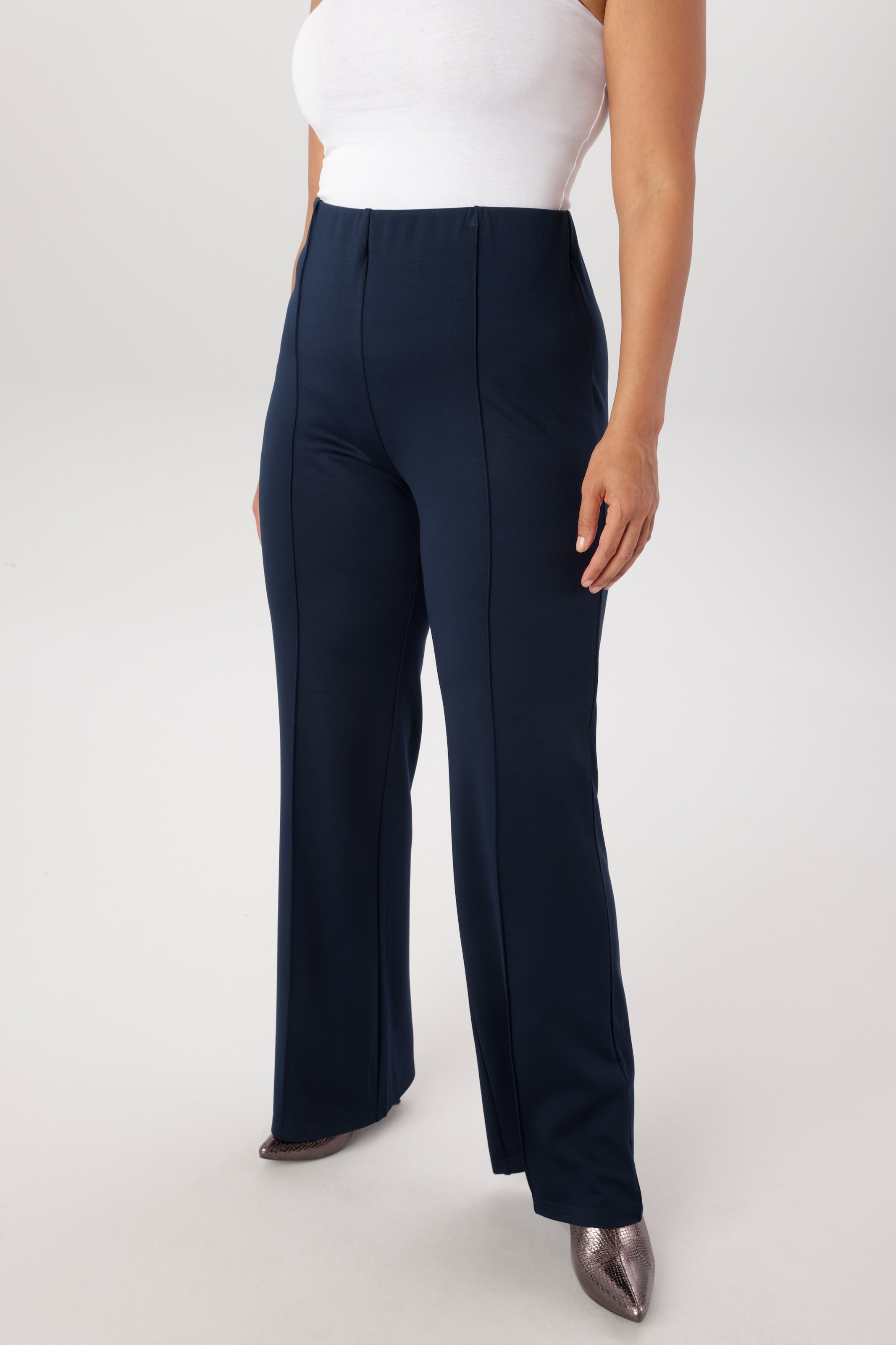 Aniston PLUS Schlupfhose  mit Biesen verziert - NEUE KOLLEKTION