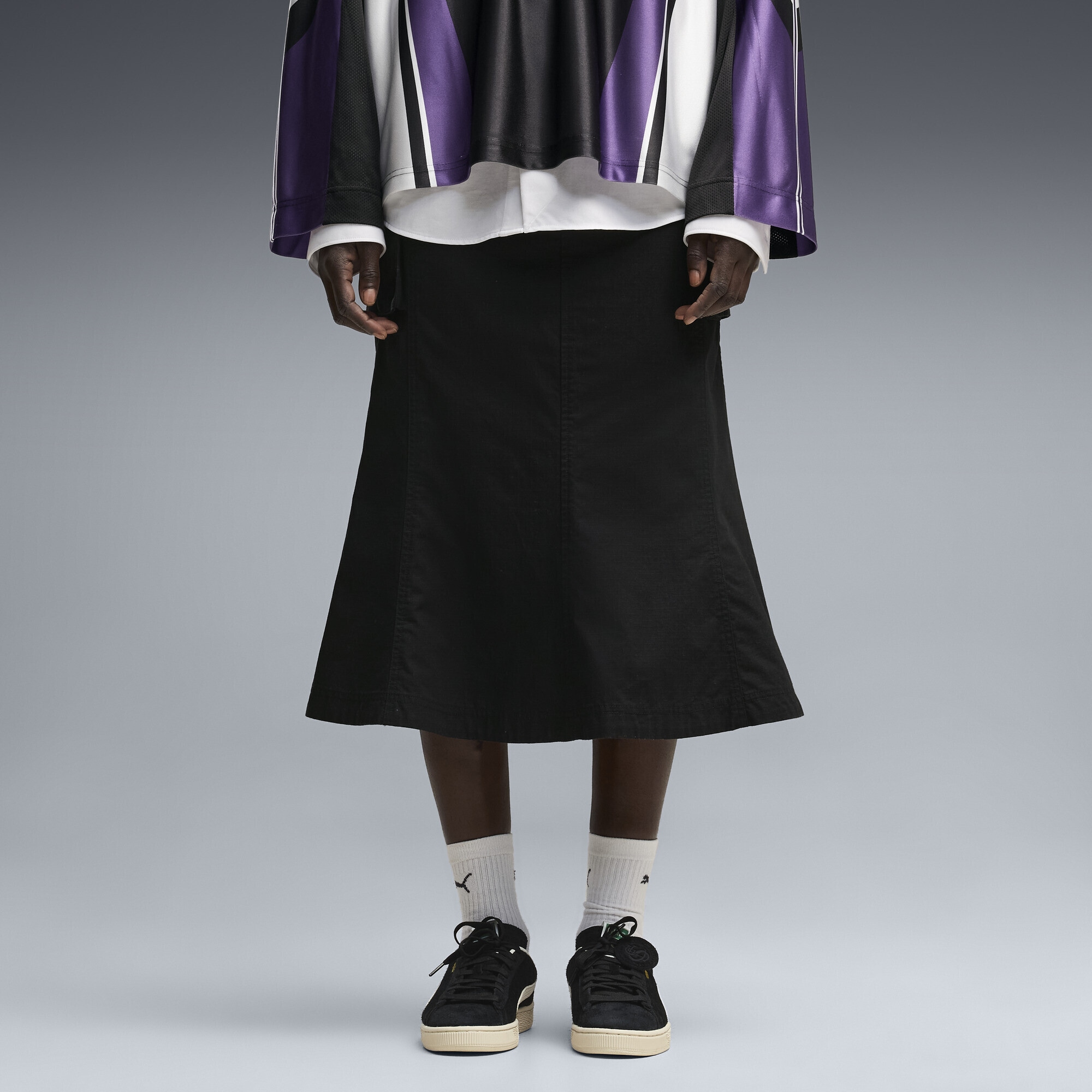 PUMA Jerseyrock »Essentials Ripstop Cargo-Midirock Damen«