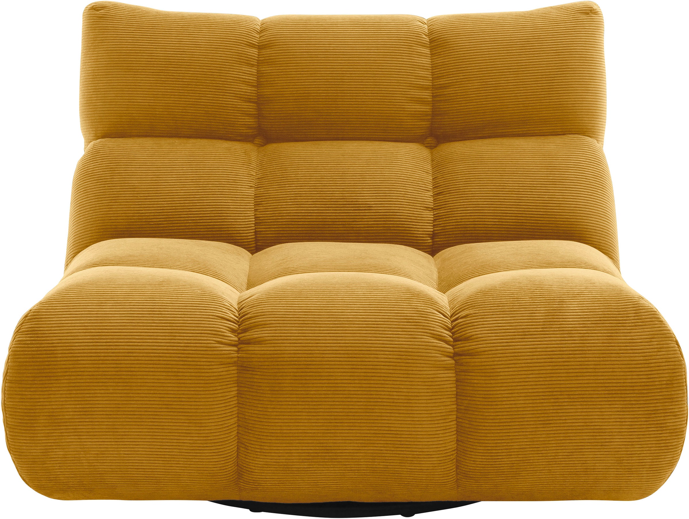 Home affaire 1,5-Sitzer "Cozy Bubble, 360 drehbarer Sessel, Breite 107 cm" mit eleganter Steppung, Rundumbezug & weicher Polsterung