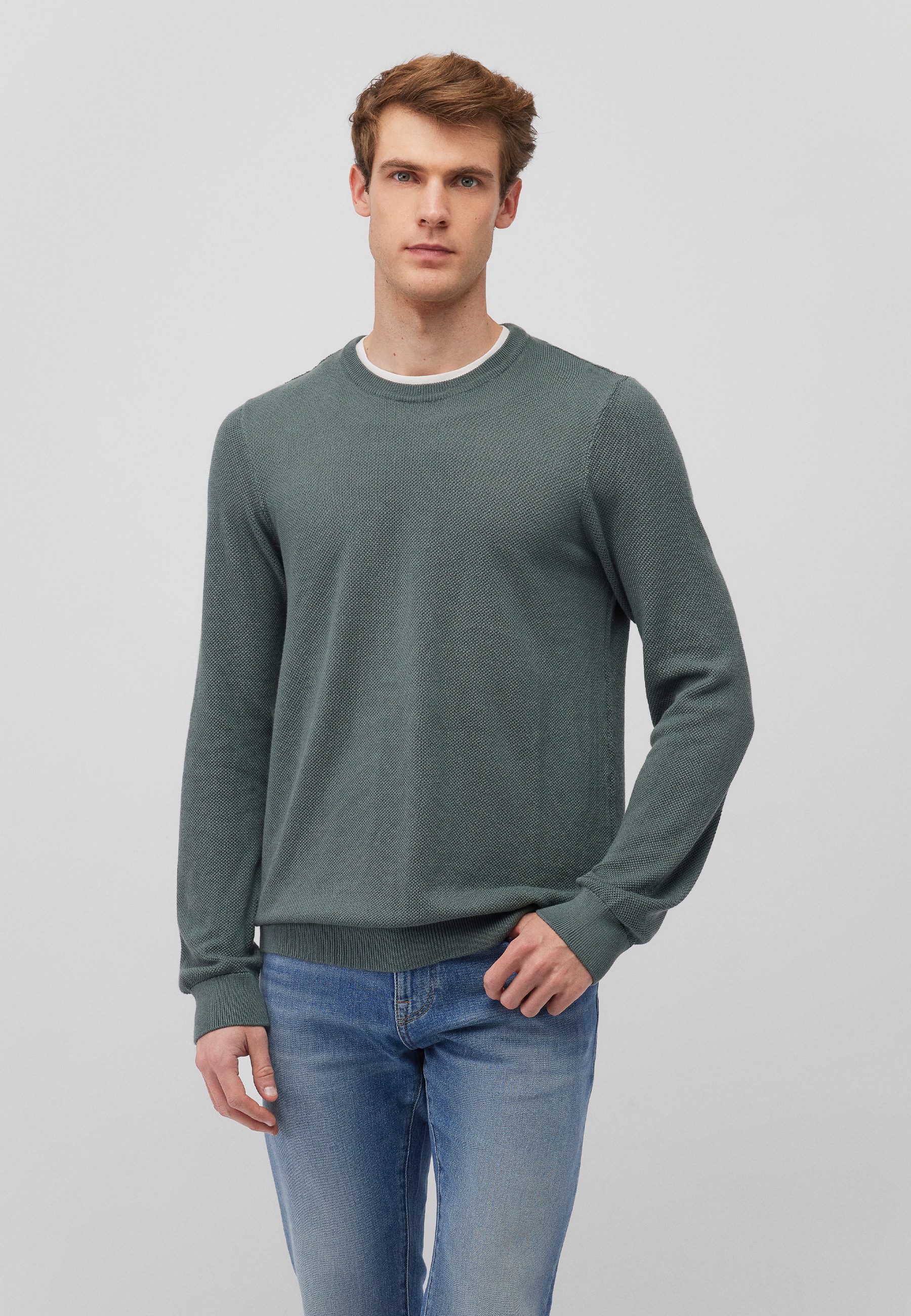 Mavi Strickpullover »CREW NECK SWEATER«, Basic Pullover