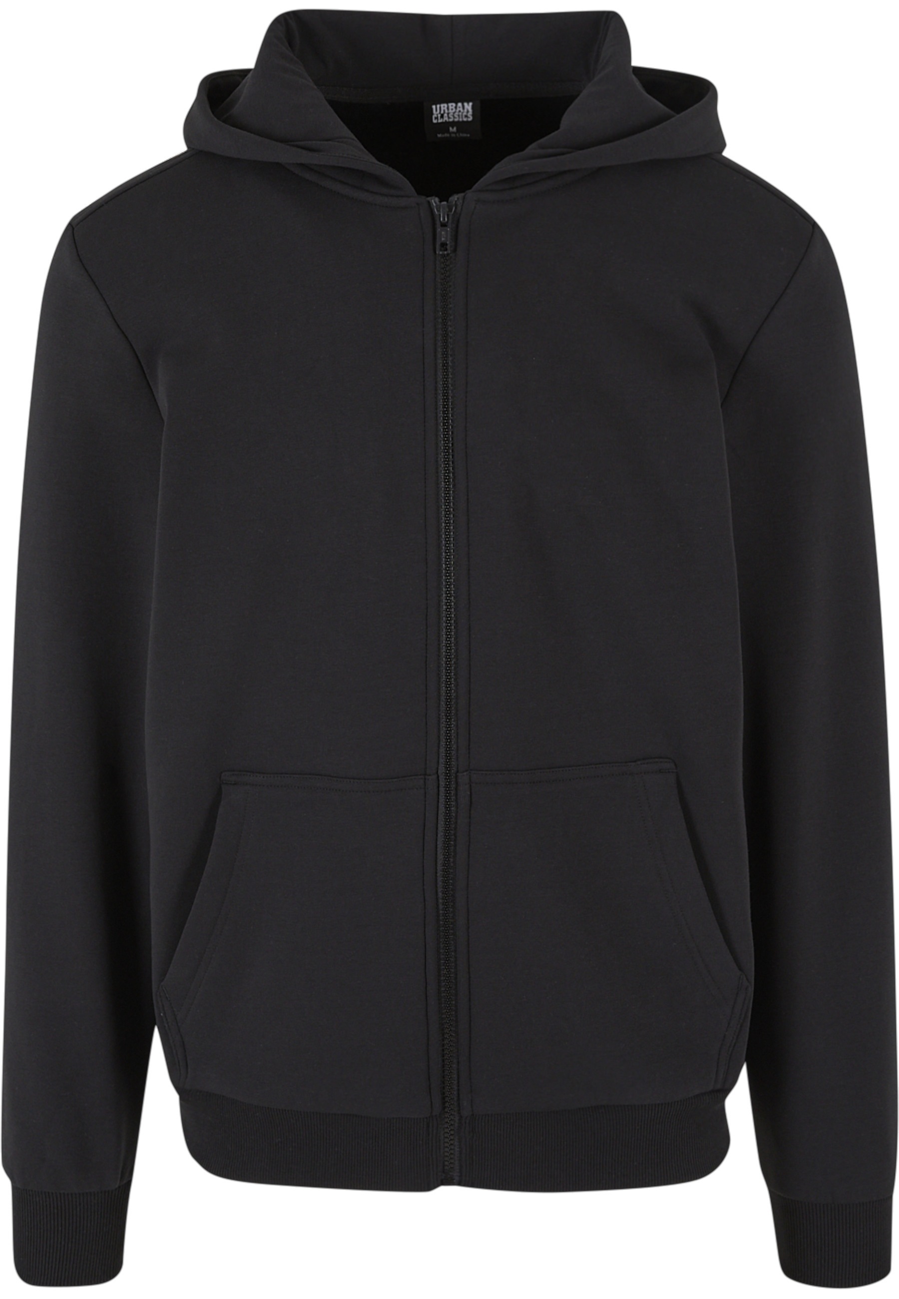 URBAN CLASSICS "Urban Classics Herren Cozy Zip Hoody" 1 Stk. tlg. mit Kapuze