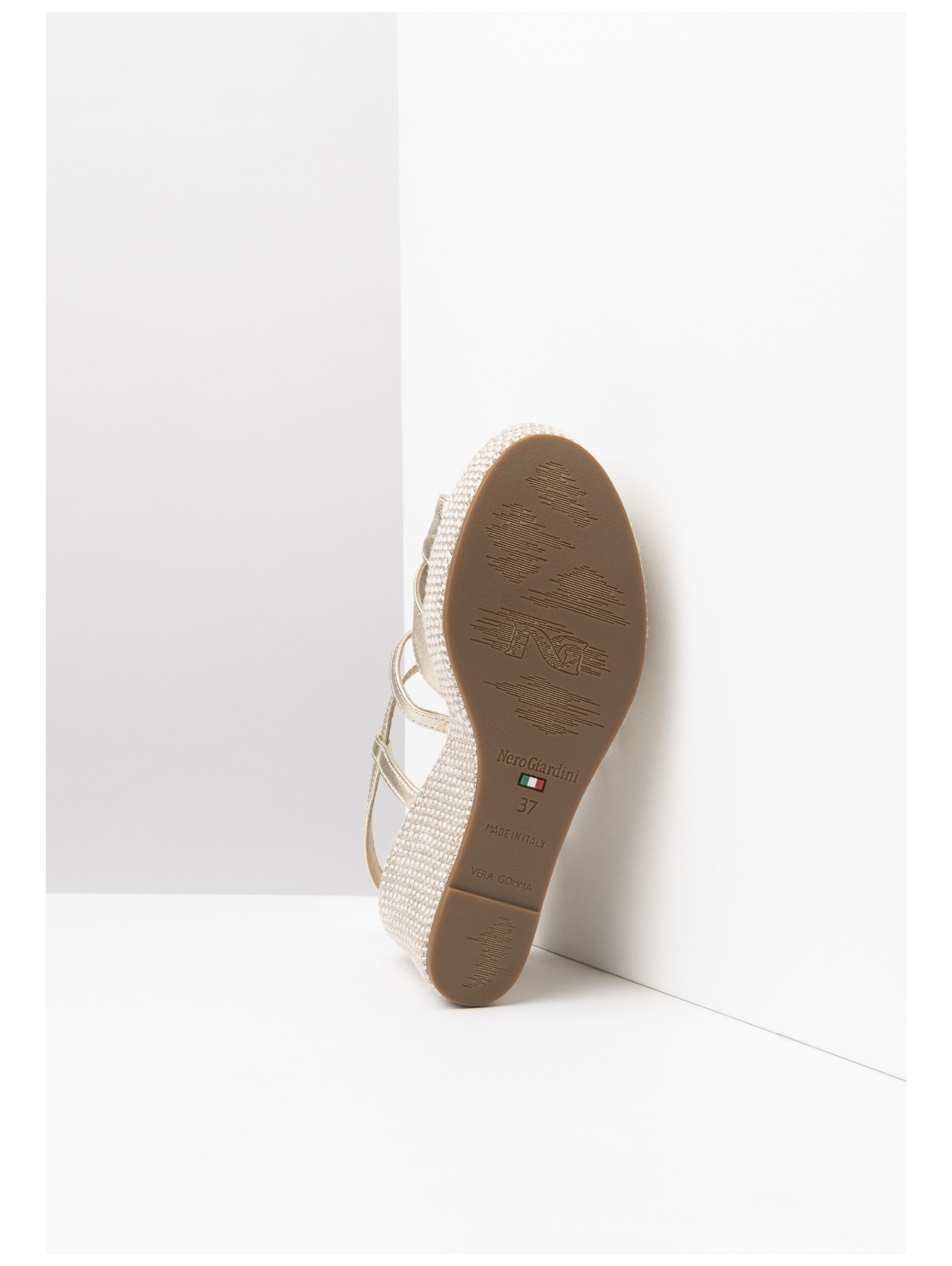 Nero Giardini Keilsandalette »Nero Giardini Sandalen Leder«