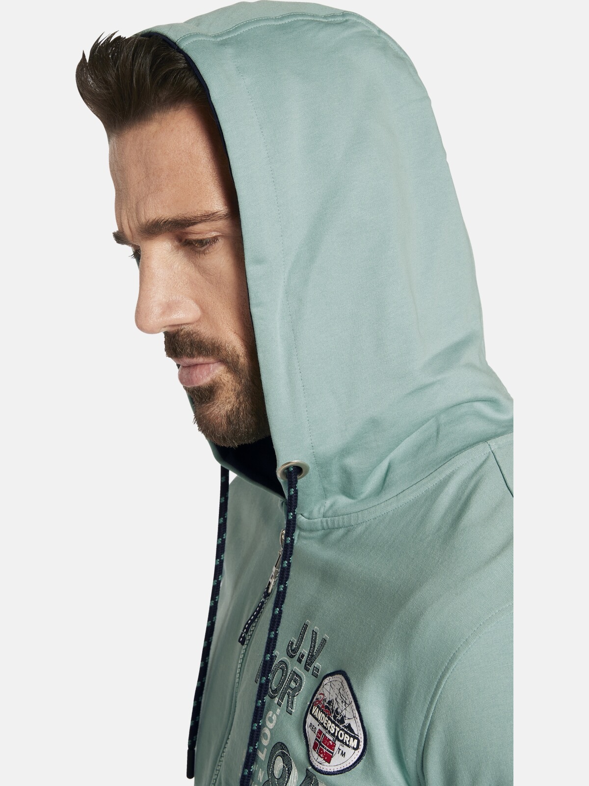 Jan Vanderstorm Kapuzensweatjacke »Sweatjacke GARRELF«