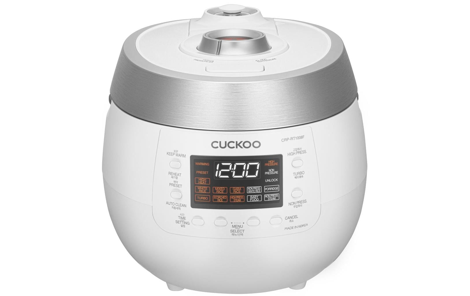 Cuckoo Weiss Kuckuck Crp-Rt1008f Reiskocher 1.8 L 1150 W Weiß - Image 9