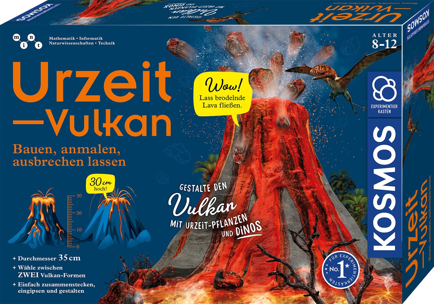 Kosmos Experimentierkasten »Urzeit-Vulkan«, Made in Germany