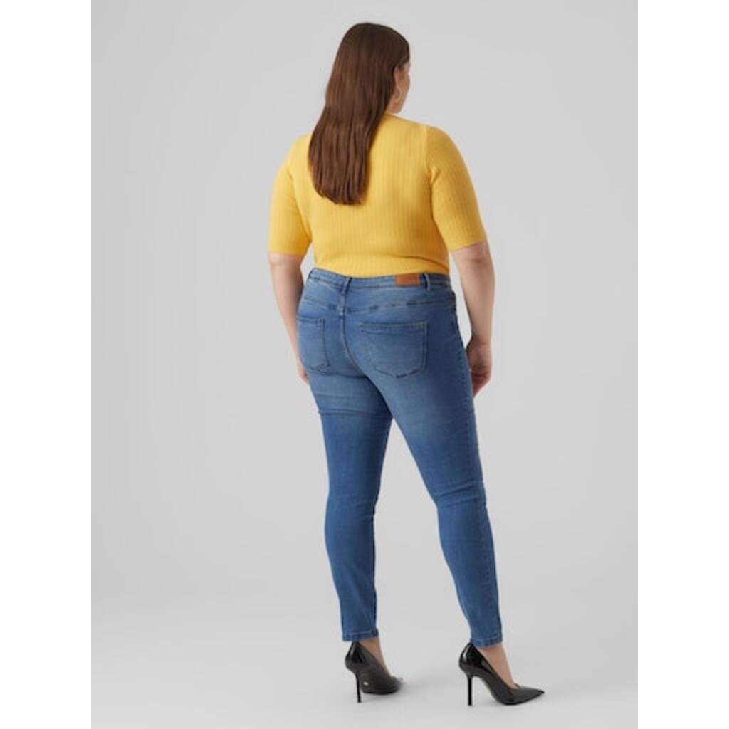 Vero Moda Curve Slim-fit-Jeans »VMFANYA SLIM JEANS MB GA CUR NOOS«