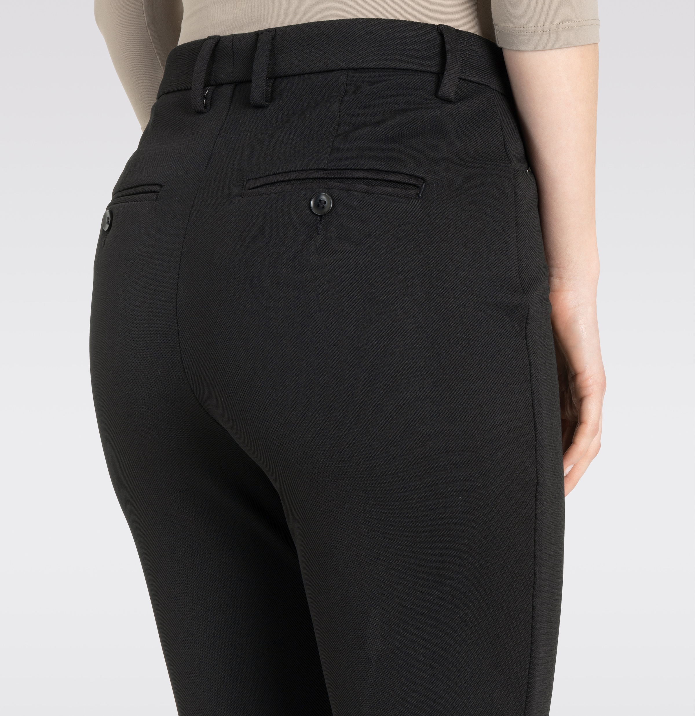 MAC Stoffhose »BELLA«, in elastischer Qualität