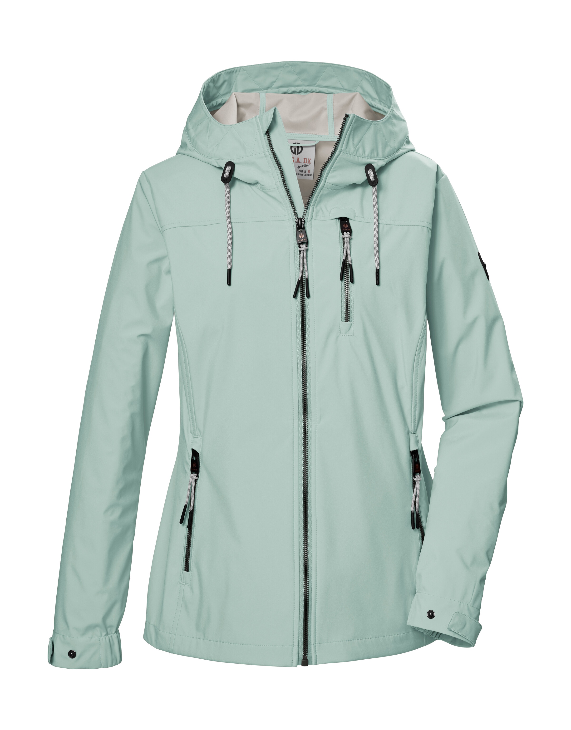 G.I.G.A. DX by killtec "GS 74 WMN SFTSHLL JCKT" Damen Softshelljacke, wasserabweisend, winddicht, pflanzenbasiert