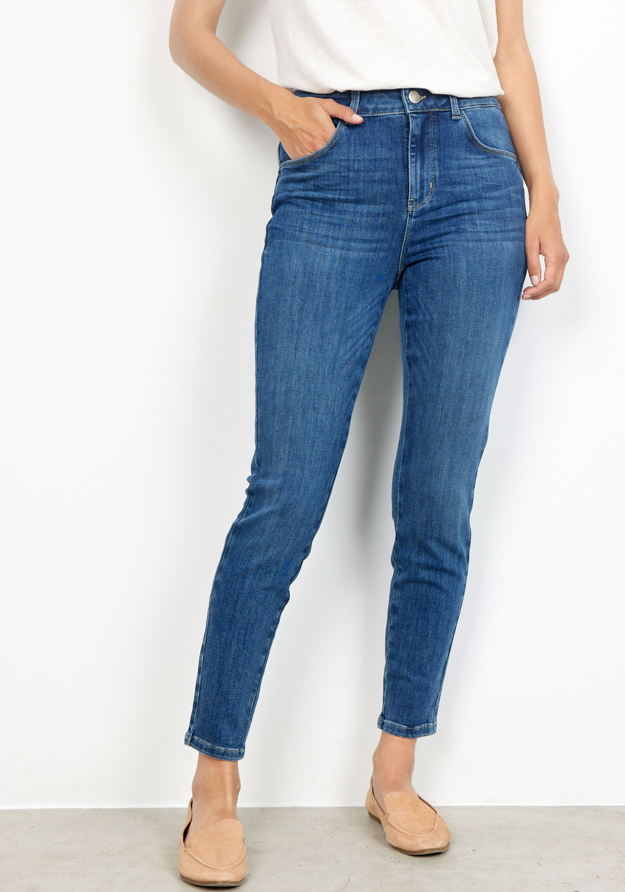 soyaconcept 5-Pocket-Jeans "SC-KIMBERLY PATRIZIA 10-B" Leichte 3-D Effekte
