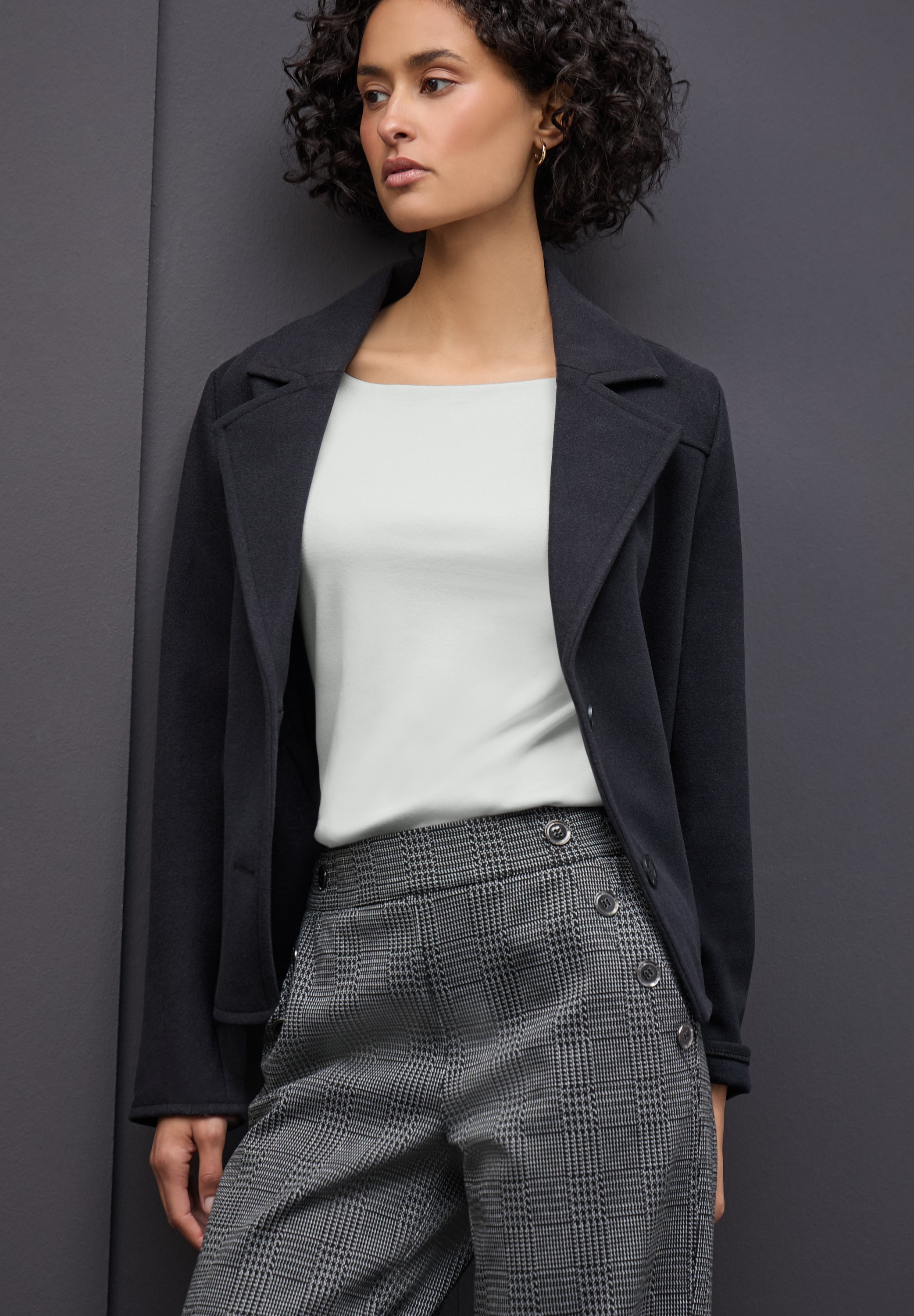 STREET ONE Langarmshirt "Style Lanea" mit U-Boot Ausschnitt günstig online kaufen