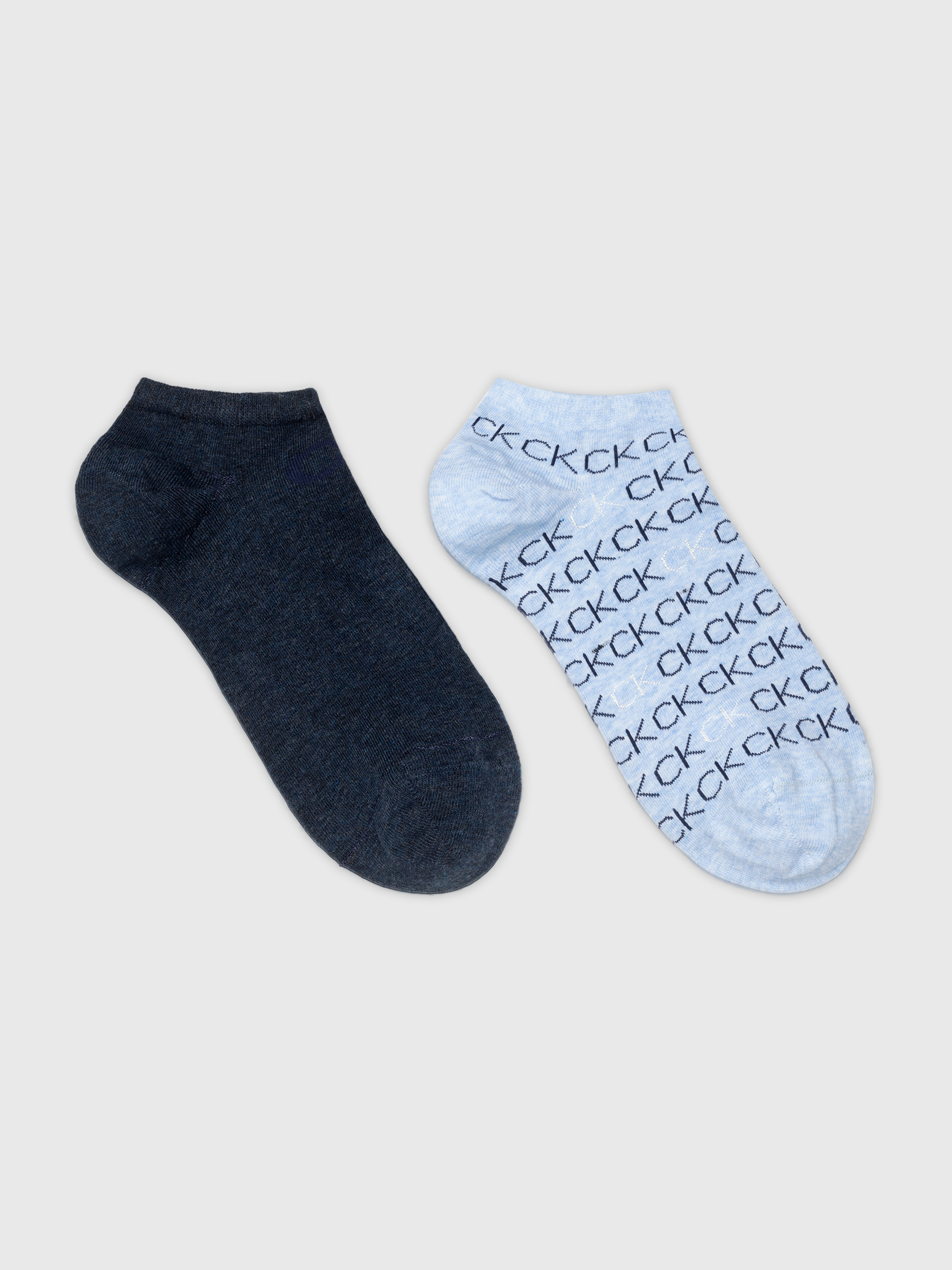 Calvin Klein Jeans Sneakersocken »CK WOMEN SNEAKER 2P ALL OVER LOGO«, (2 Paar), Einheitsgröße, flexible Passform