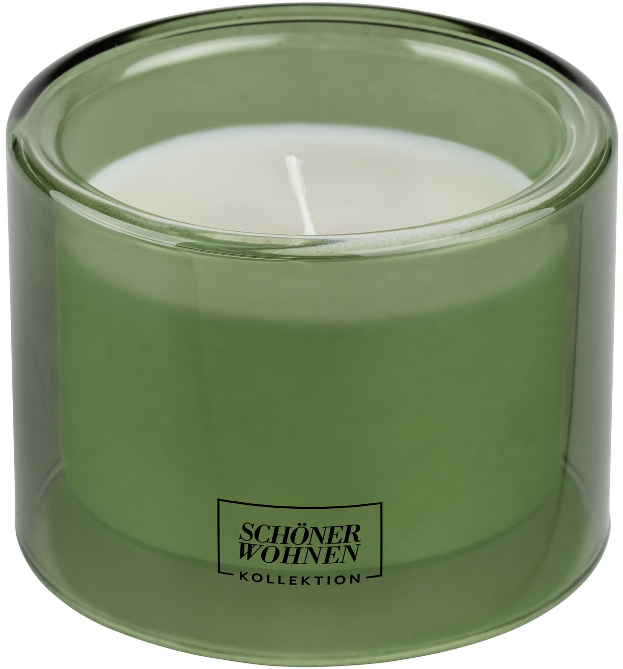 SCHÖNER WOHNEN-Kollektion Duftkerze »»Basil M««, im Glas, würziger & lebendiger Duft, Brenndauer 30 - 40 Stunden