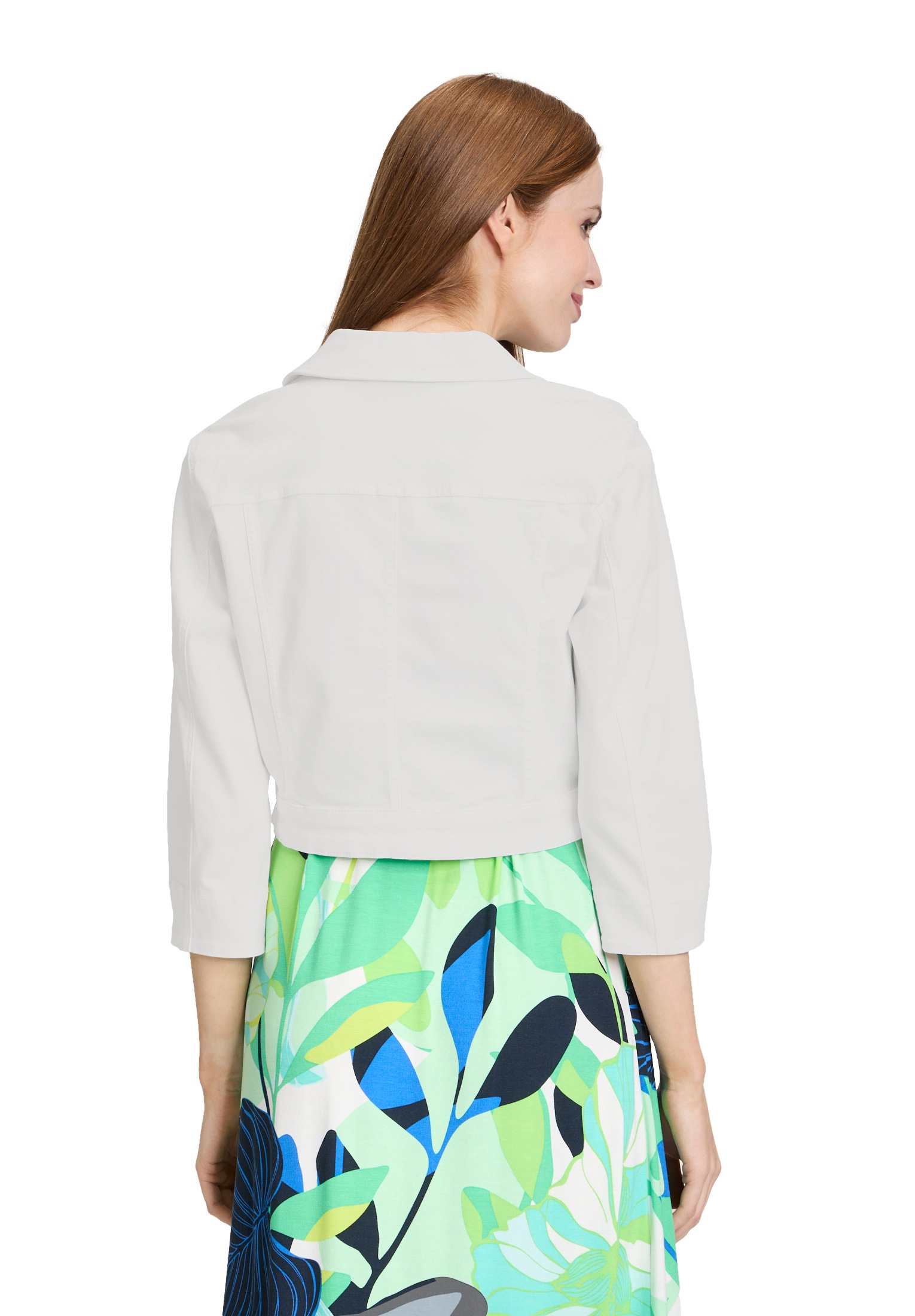 Betty Barclay Jackenblazer »Betty Barclay Jeansjacke mit 3/4 Arm«, Material