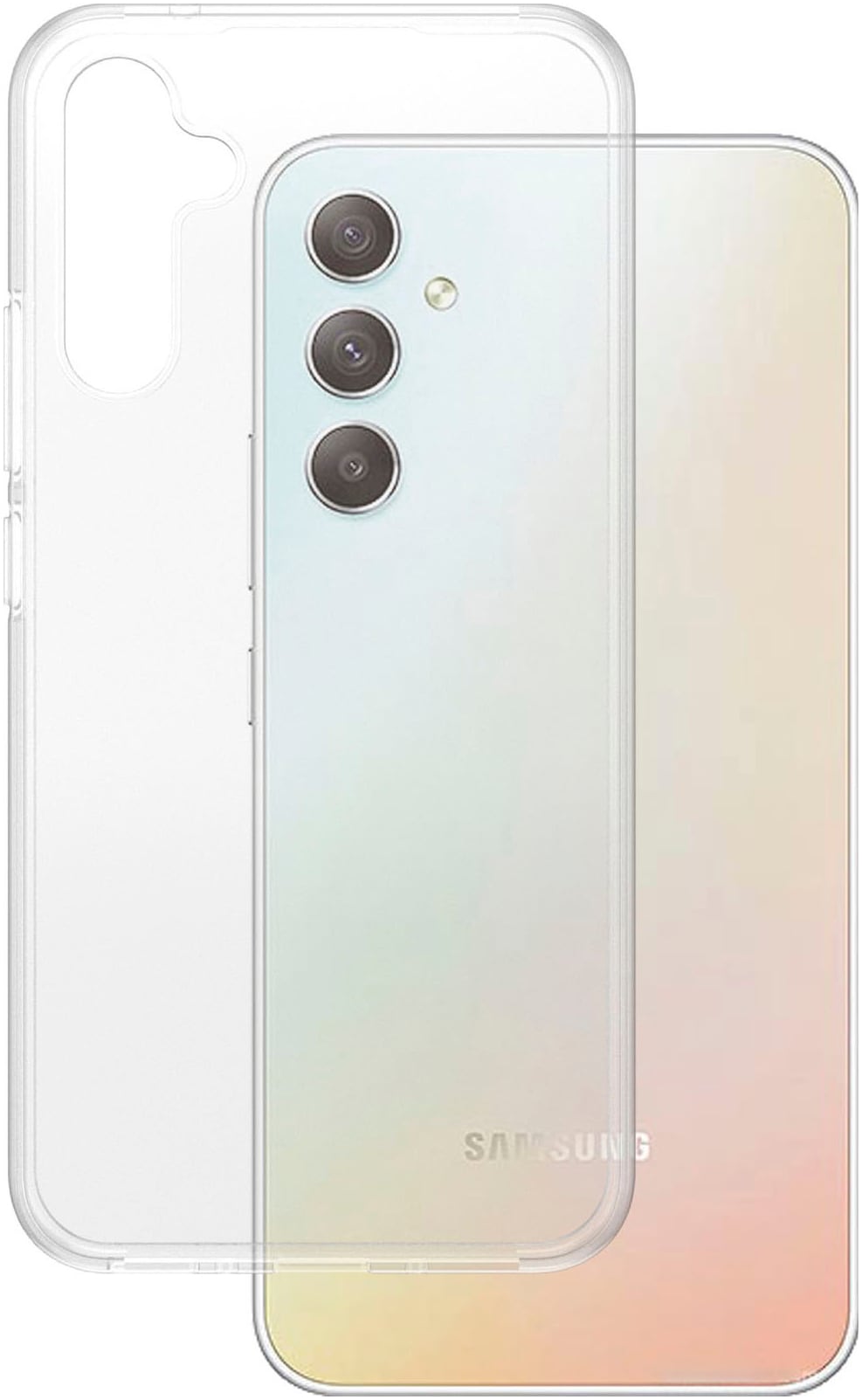 SAFE by PanzerGlass Handyhülle »Soft TPU Case für Samsung Galaxy A34 5G«, Smartphones, 16,8 cm (6,6 Zoll), Backcover, Schutzhülle, Handyschutzhülle, Case, Schutzcase, stoßfest