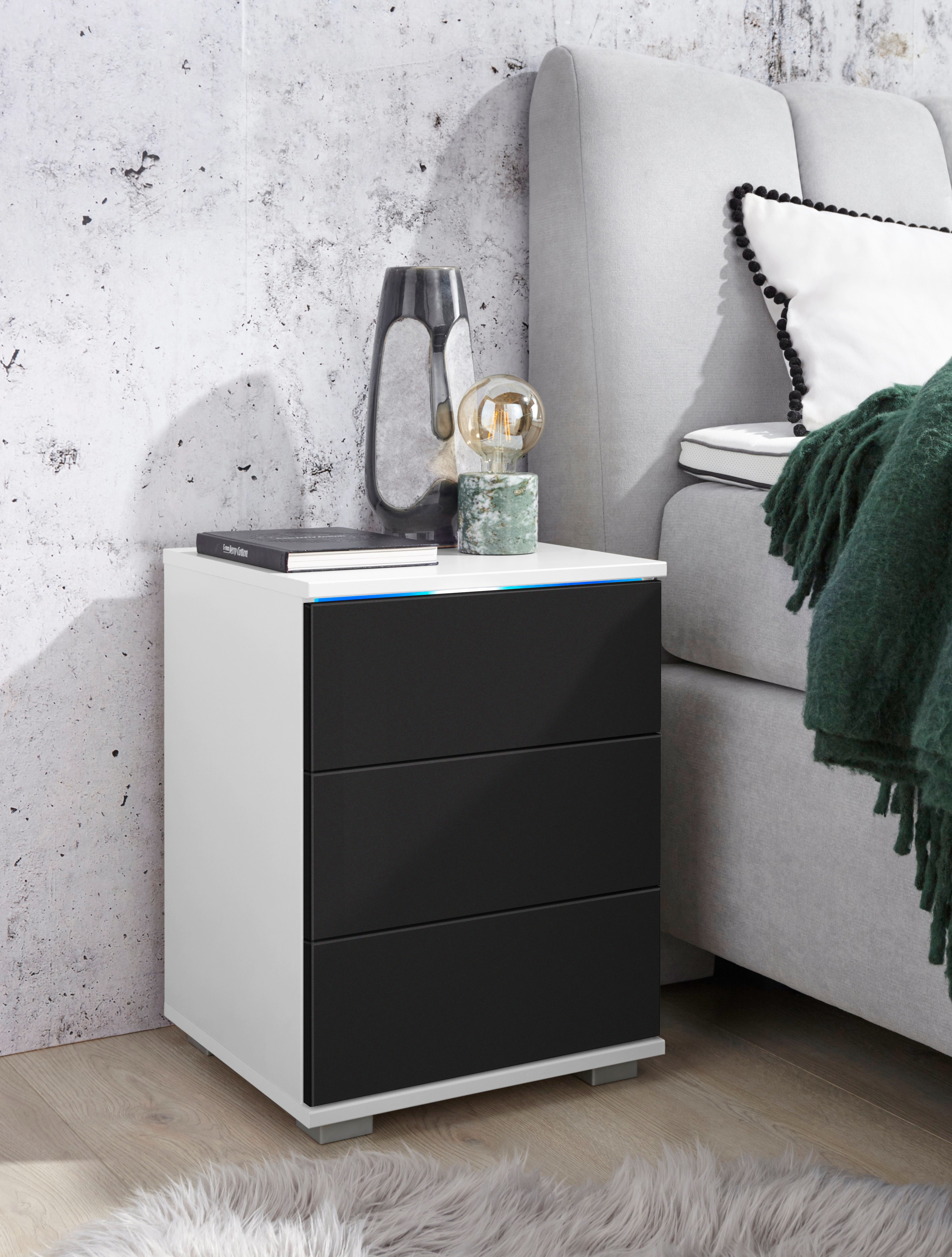 priess mit LED-Beleuchtung und Push-to-open