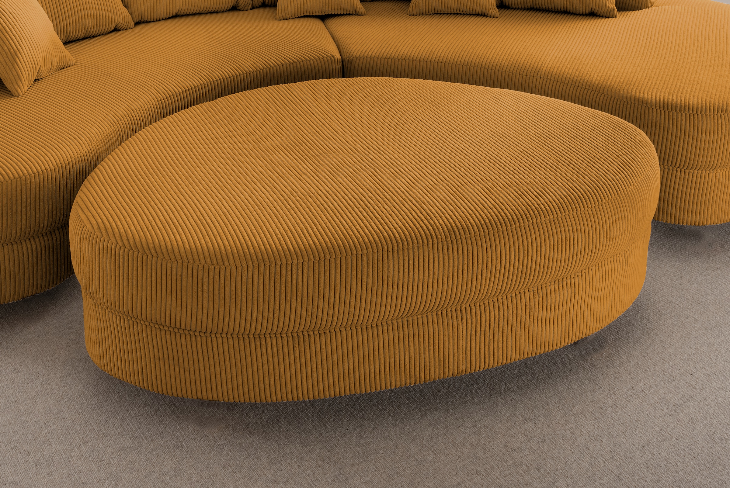 Home affaire Polsterhocker "Limoncello" günstig online kaufen