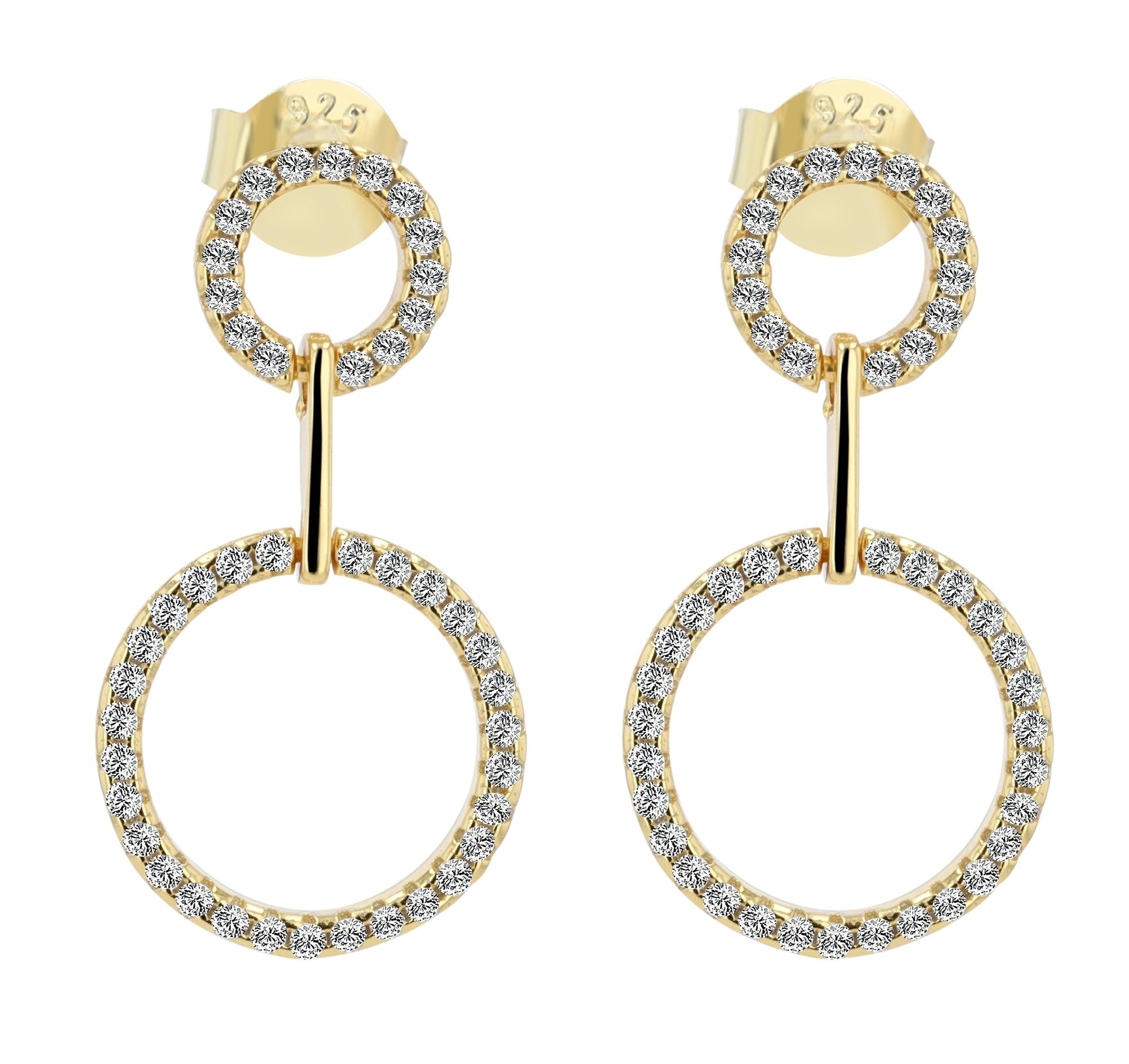 Adelia´s Paar Ohrhänger "Damen Ohrringe – Ohrstecker aus 925 Silber" Ideal günstig online kaufen