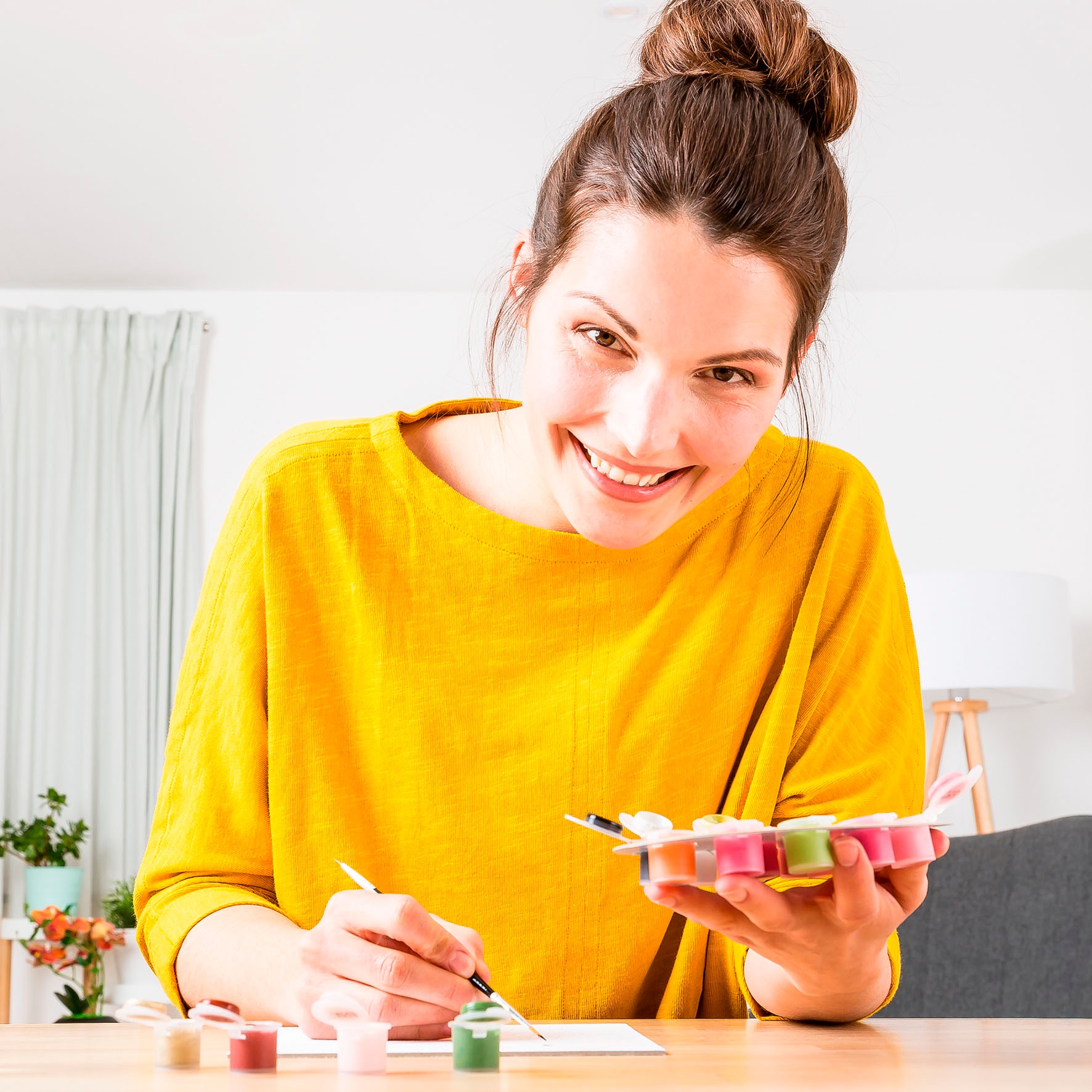 Ravensburger Malen nach Zahlen »CreArt, Yoga Kunst«, Made in Europe