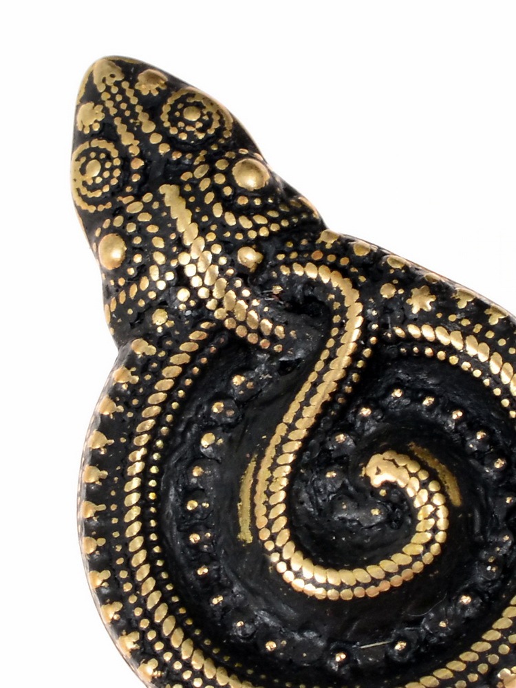 Adelia´s Amulett »Wikinger Anhänger / Amulett Schlangen Amulett von Gørding«, World of the Vikings
